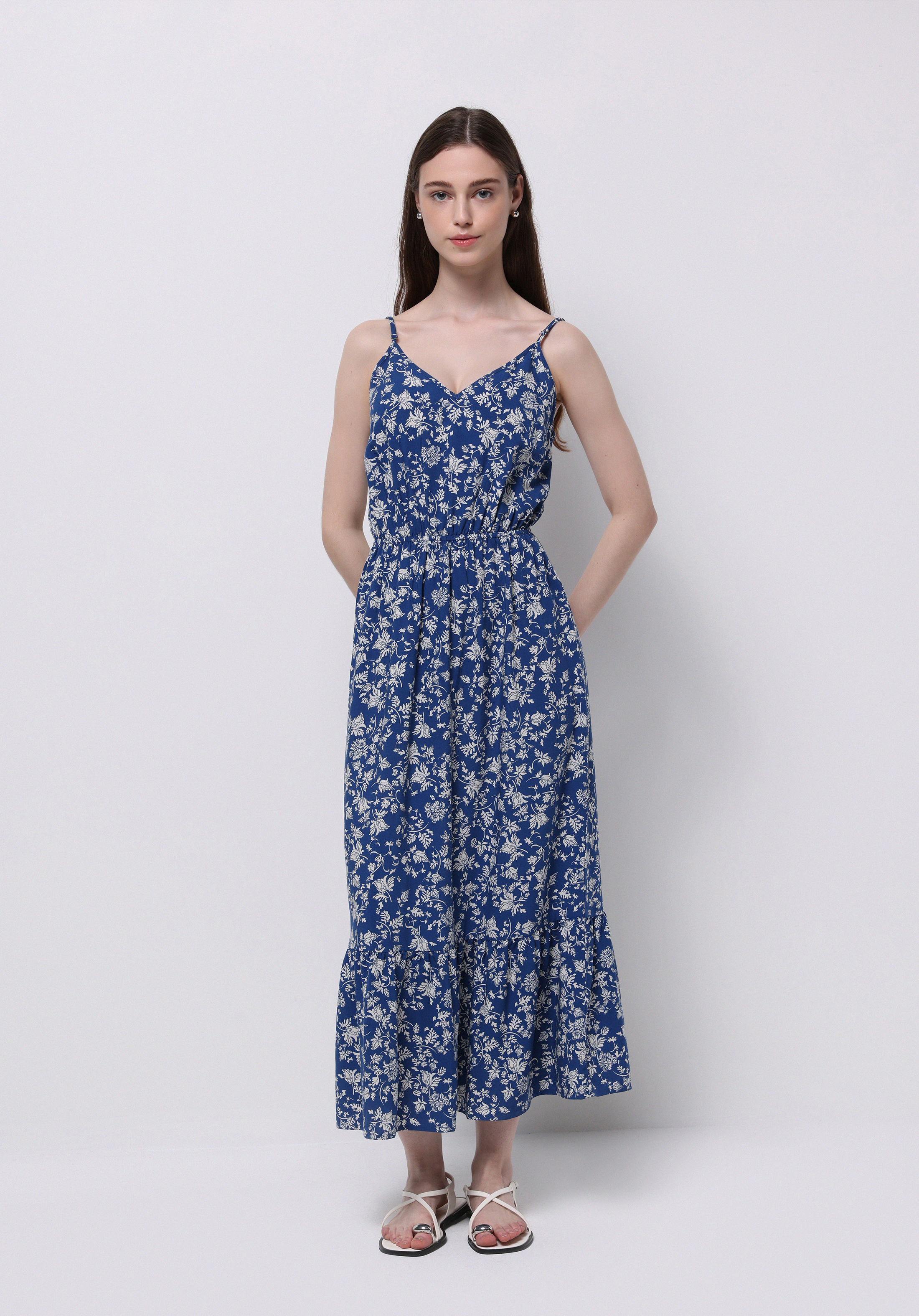Afișați detalii pentru Rochie Albastră Pentru Femei Regular Fit