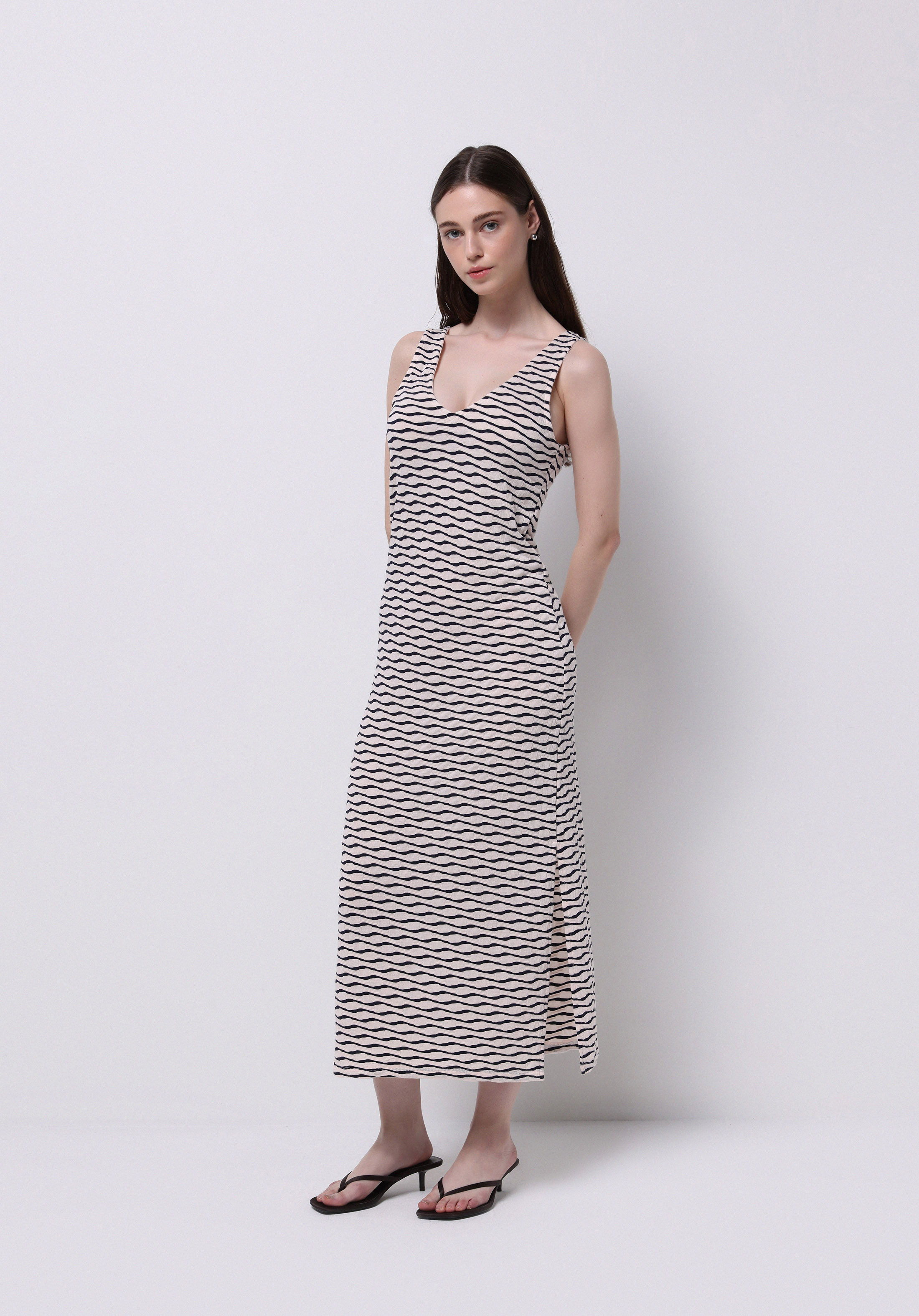Afișați detalii pentru Rochie De Dama Ecru Regular Fit  Cl1074306