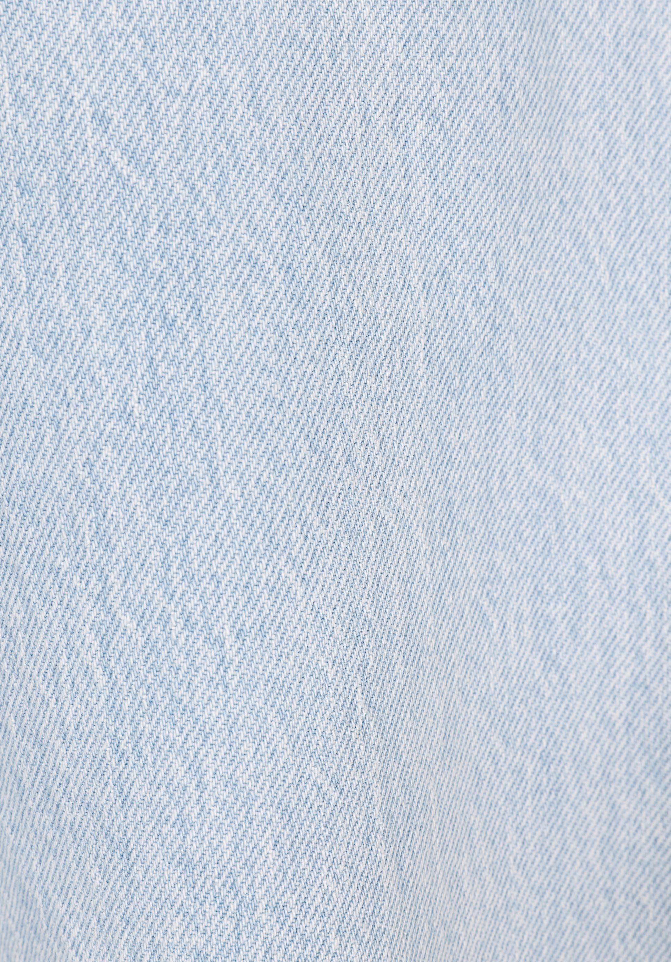 Afișați detalii pentru Regular Fit Mid Waist Slim Leg Blugi İndigo Pentru Bărbați