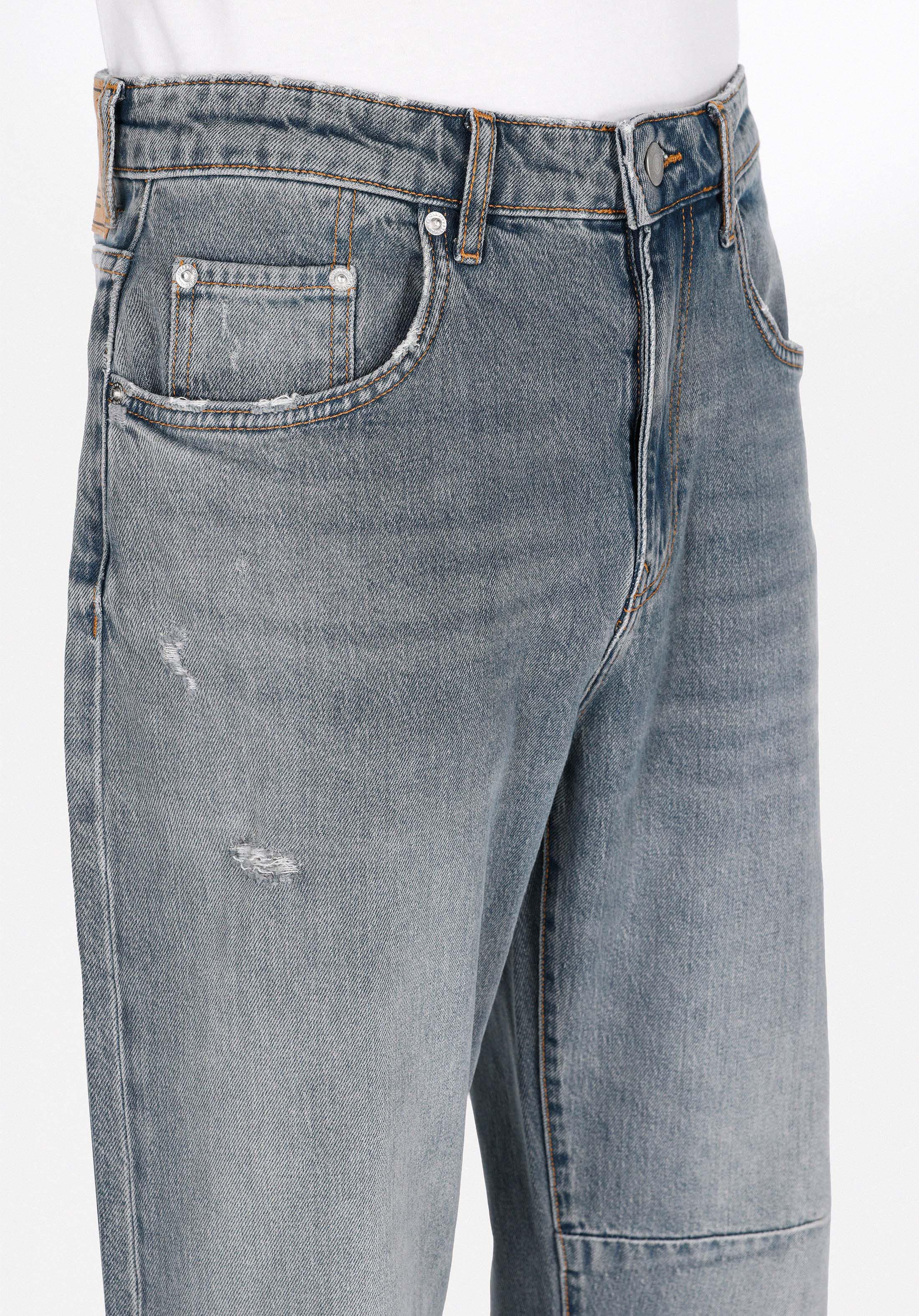 Afișați detalii pentru Pantaloni De Barbati Verde Baggy Fit  Cl1074870