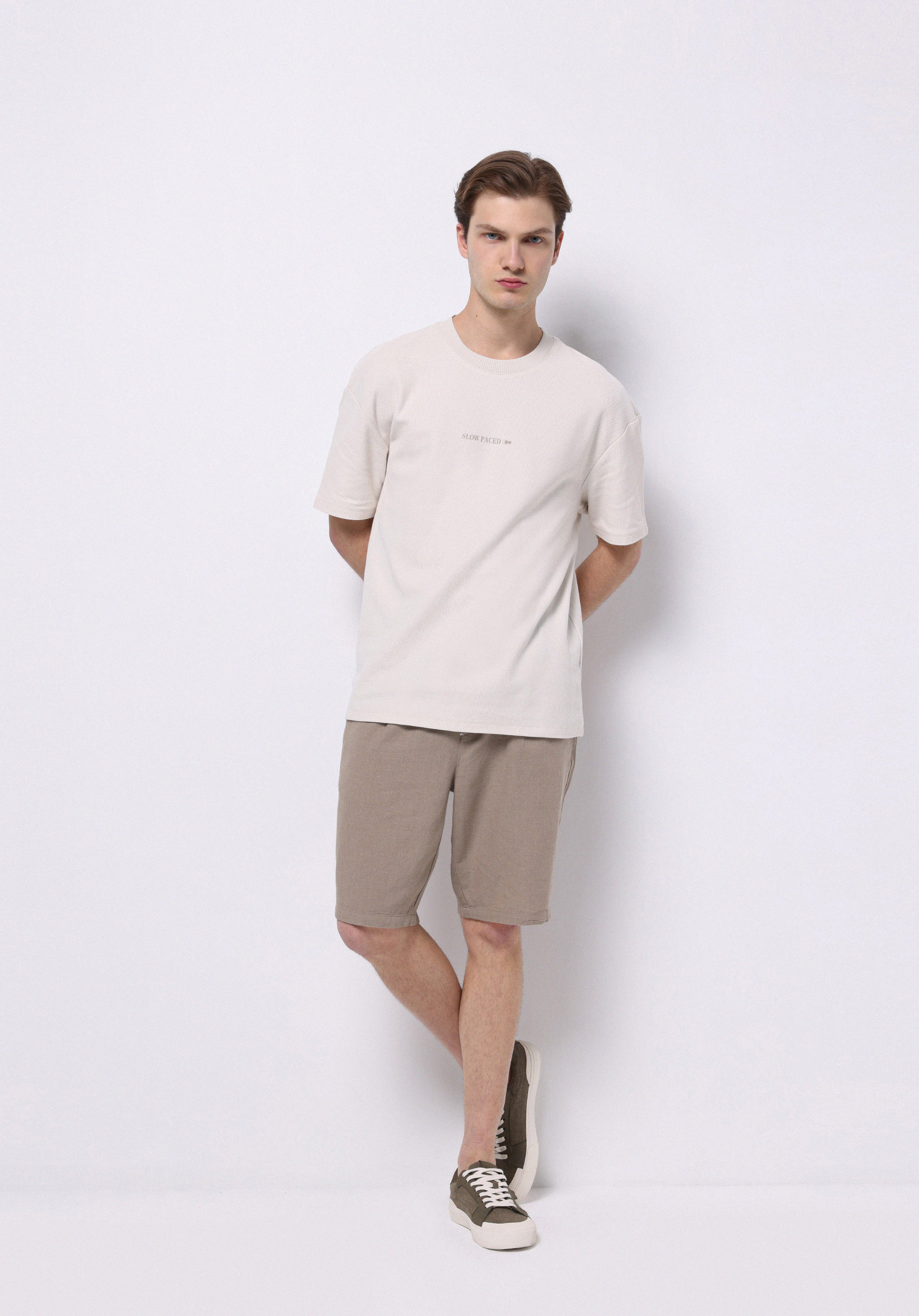 Afișați detalii pentru Tricou Cu Maneca Scurta De Barbati Piatră Comfort Fit  Cl1074222