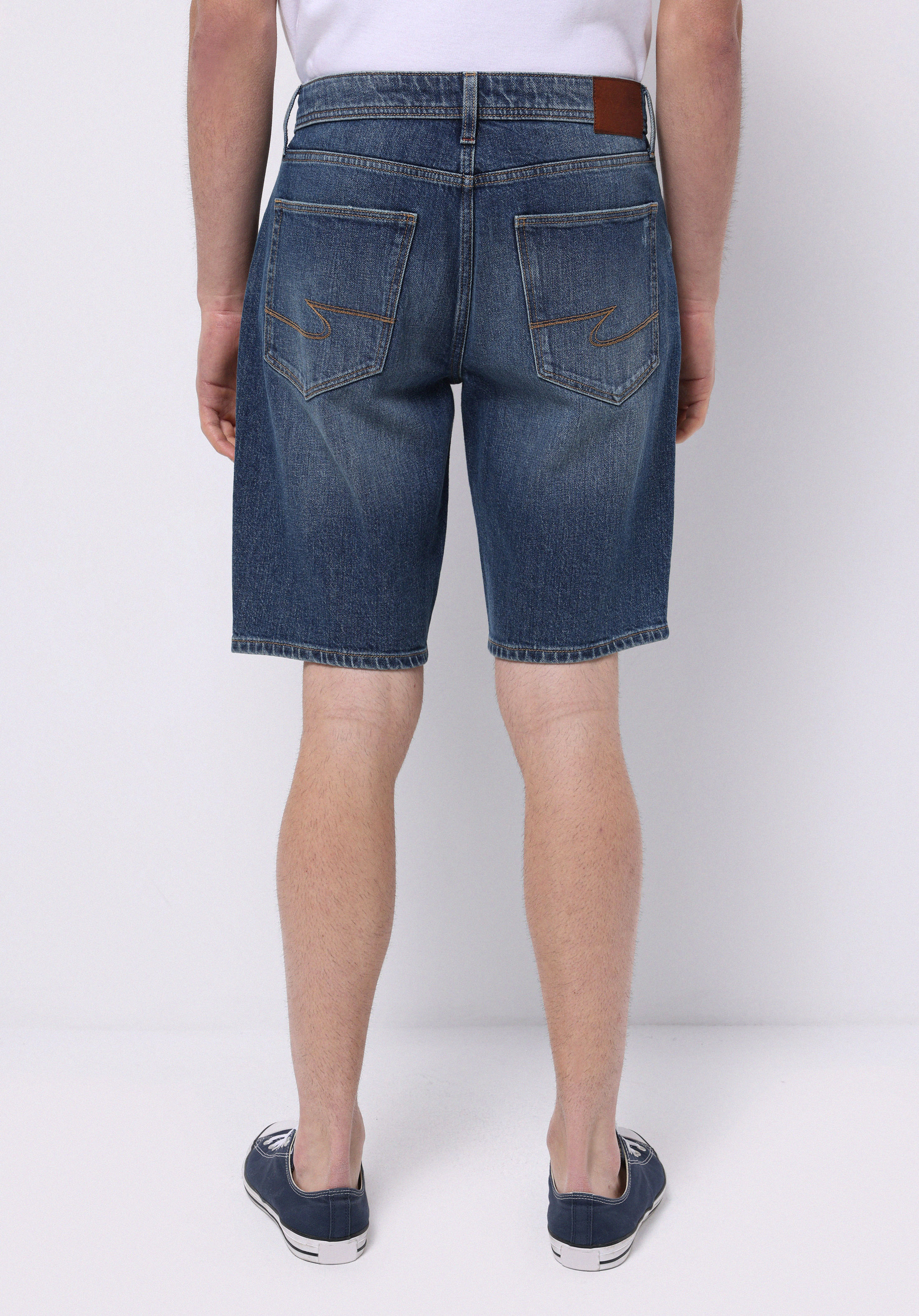 Afișați detalii pentru Short / Pantaloni Scurti De Barbati Albastru Regular Fit  Cl1074440
