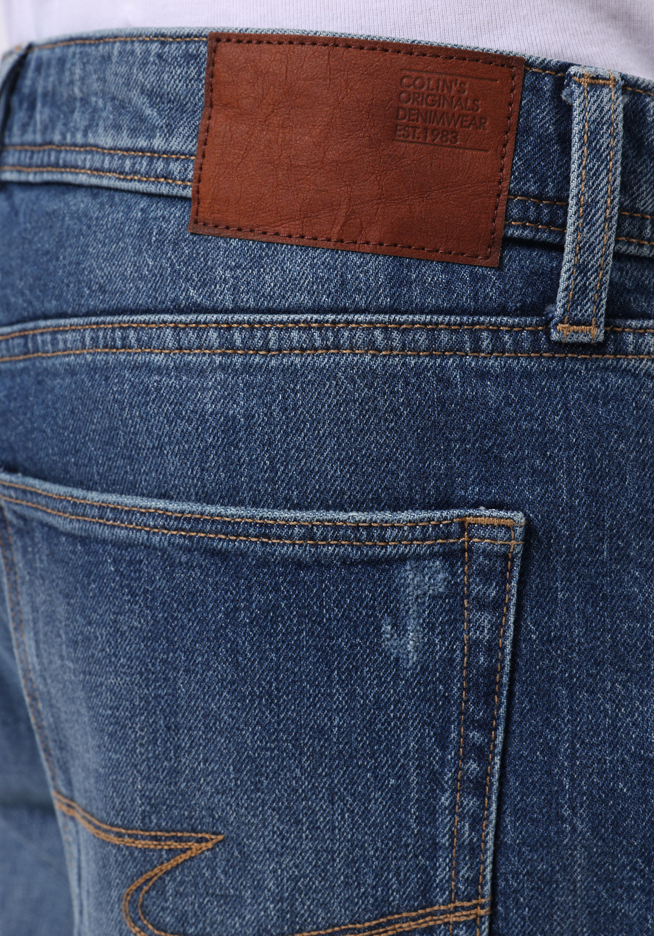 Afișați detalii pentru Short / Pantaloni Scurti De Barbati Albastru Regular Fit  Cl1074440