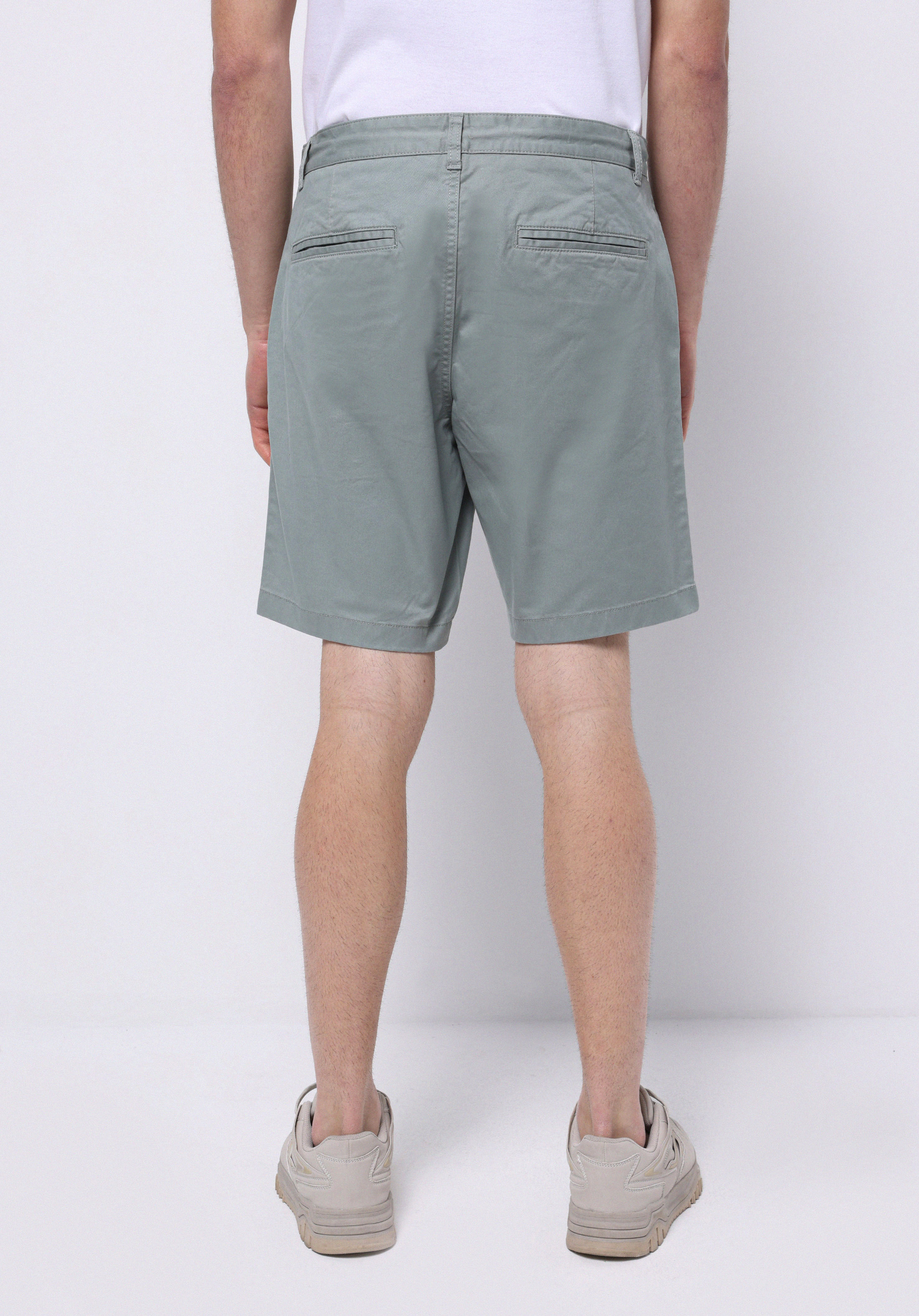 Afișați detalii pentru Short / Pantaloni Scurti De Barbati Verde Regular Fit  Cl1074574