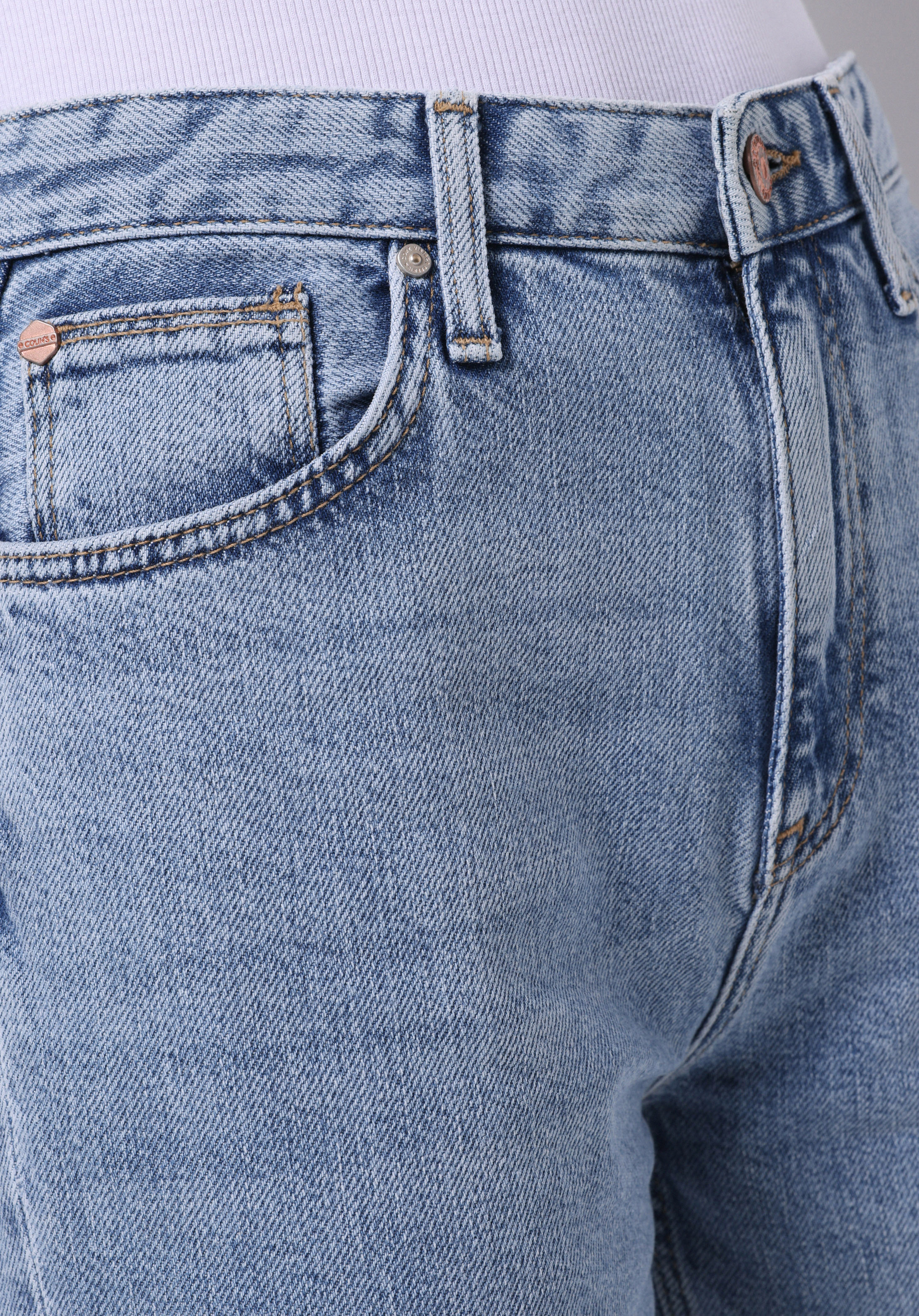 Afișați detalii pentru Pantaloni De Dama Albastru Straight Fit 884 Lauren Cl1074904