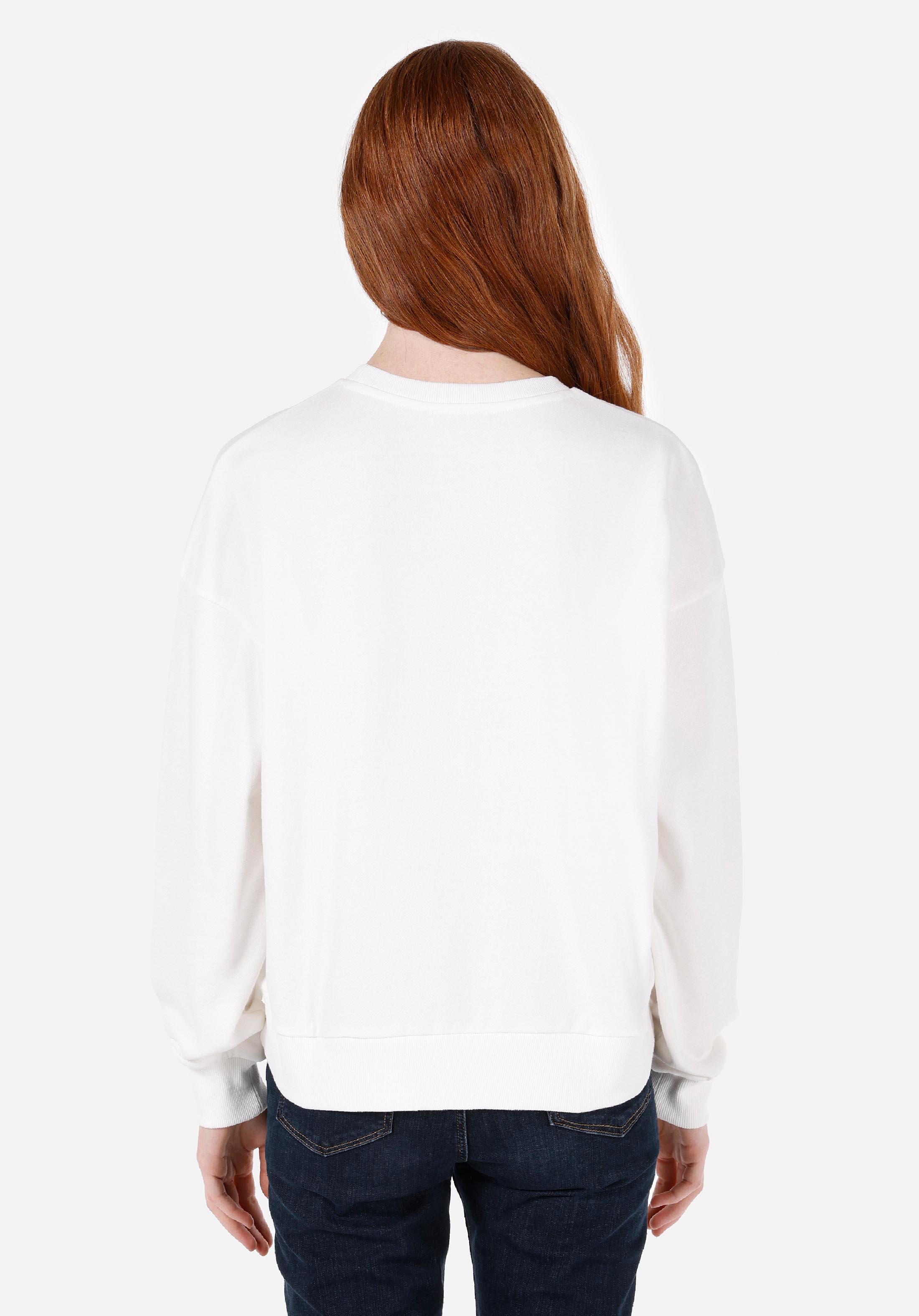 Afișați detalii pentru Hanorac / Bluza De Dama Alb Regular Fit  Cl1072239
