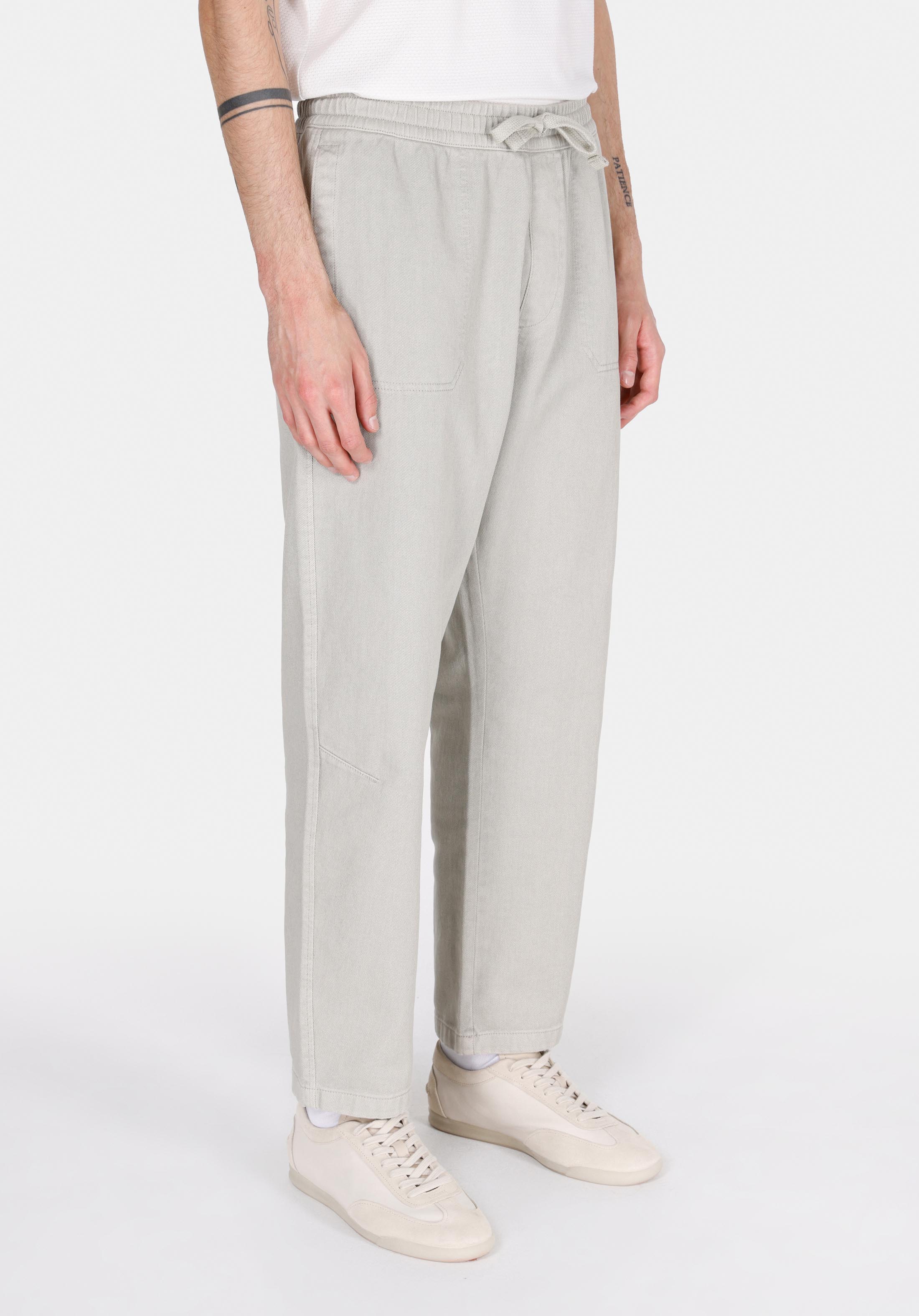 Afișați detalii pentru Pantaloni De Barbati Verde Relaxed Fit  Cl1073993