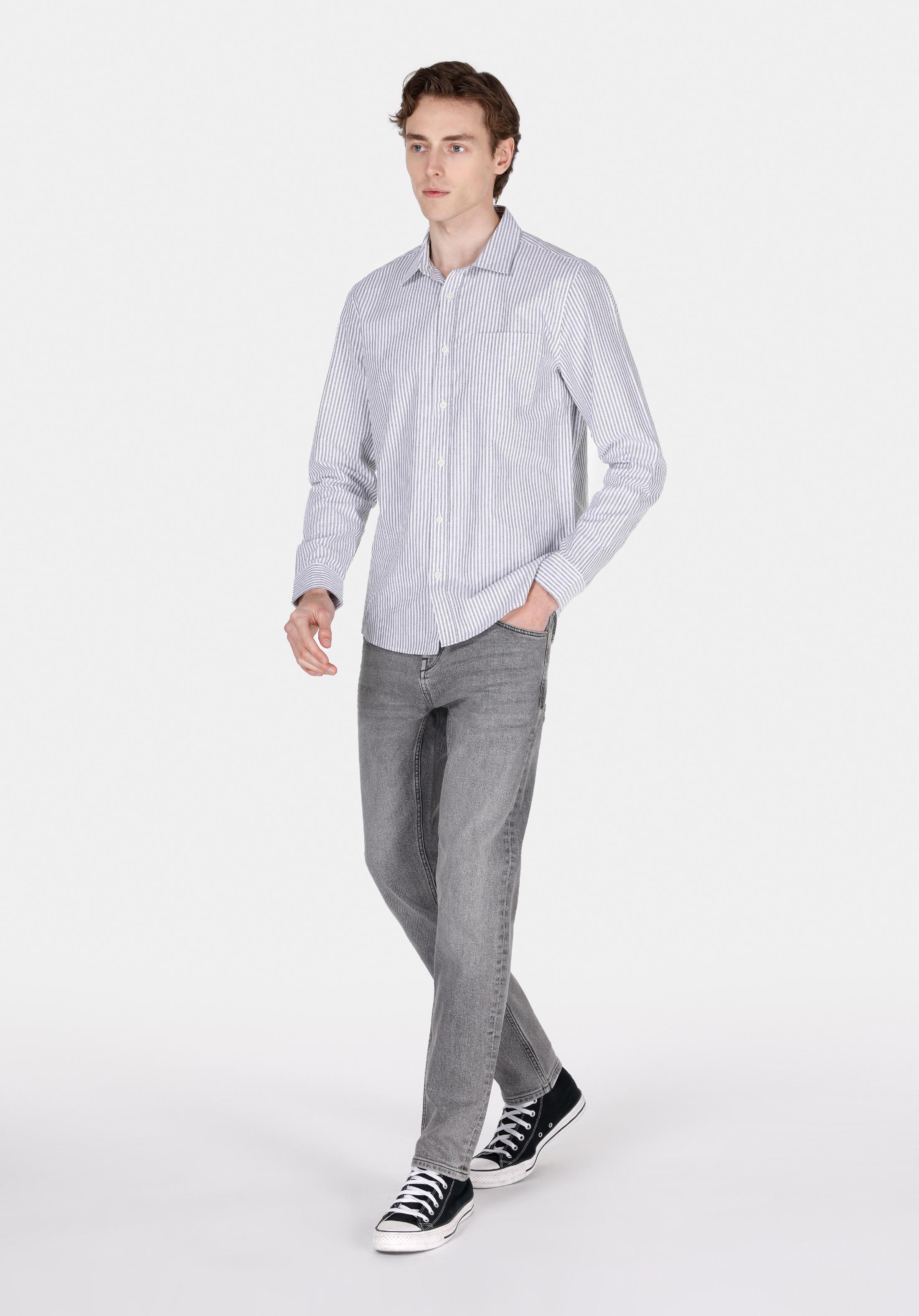 Afișați detalii pentru Camasa Cu Maneca Lunga De Barbati  Slim Fit  Cl1074004