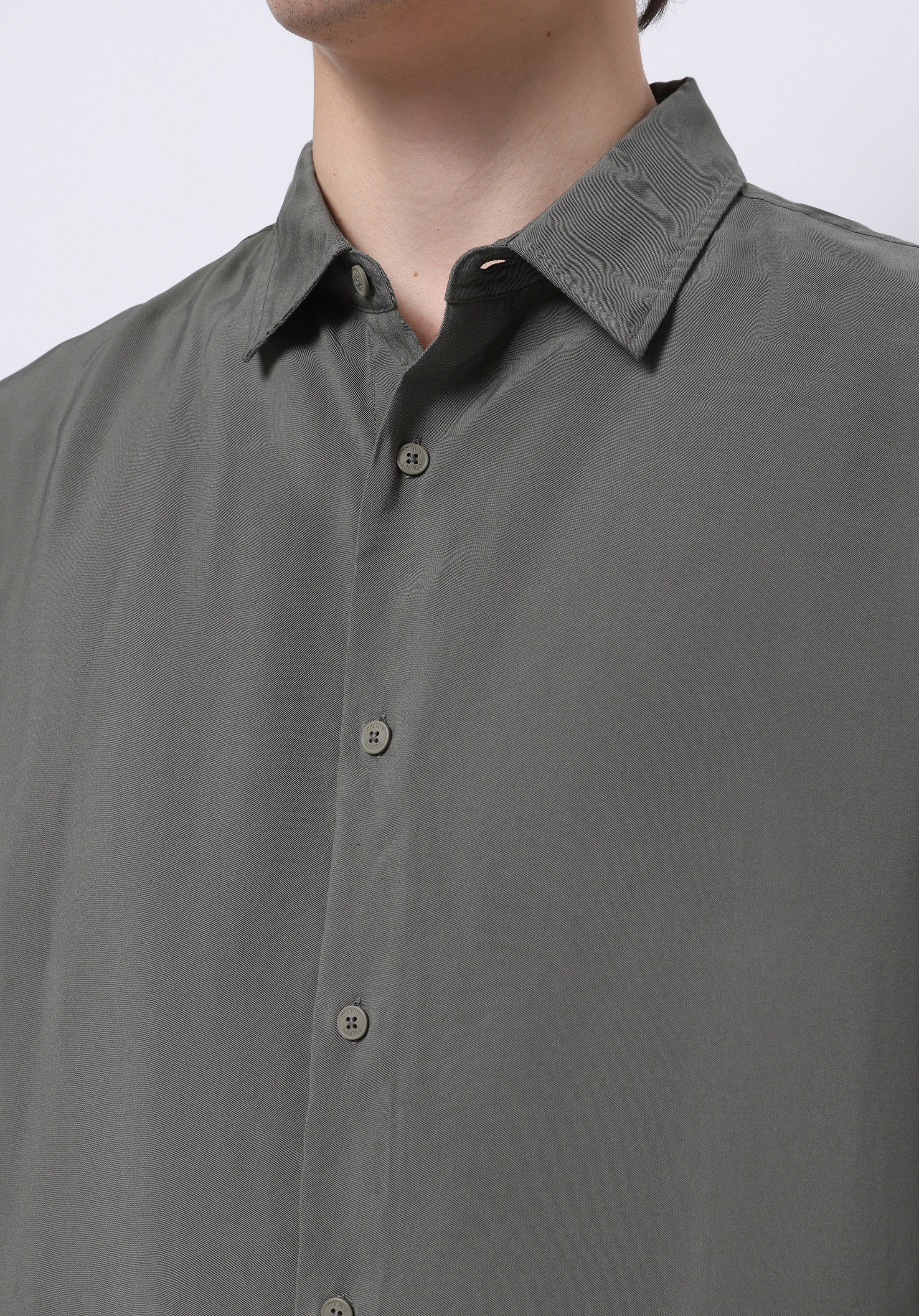 Afișați detalii pentru Camasa Cu Maneca Lunga De Barbati Kaki Comfort Fit  Cl1074507