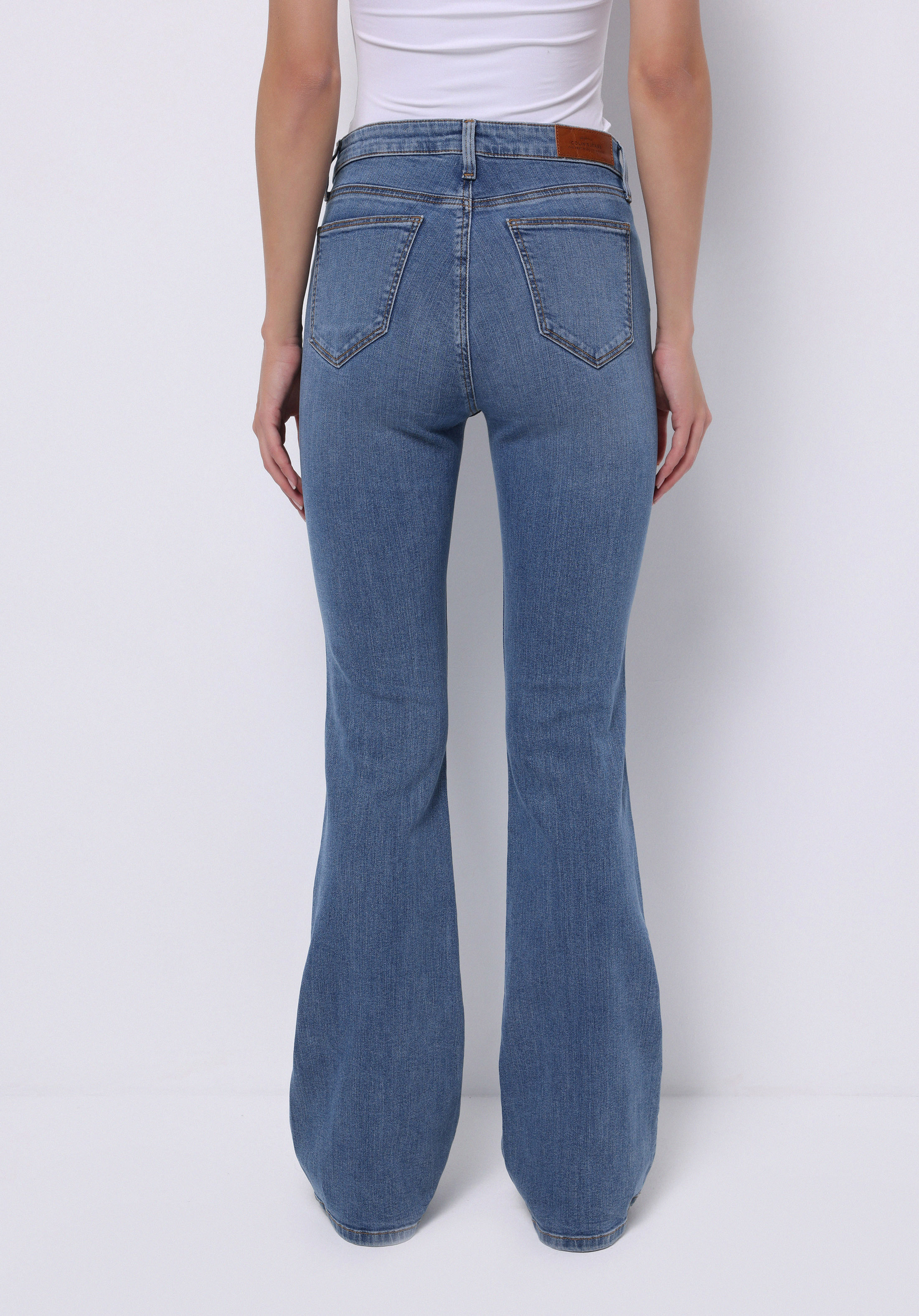 Afișați detalii pentru Pantaloni De Dama Albastru Slim Fit  Cl1073502