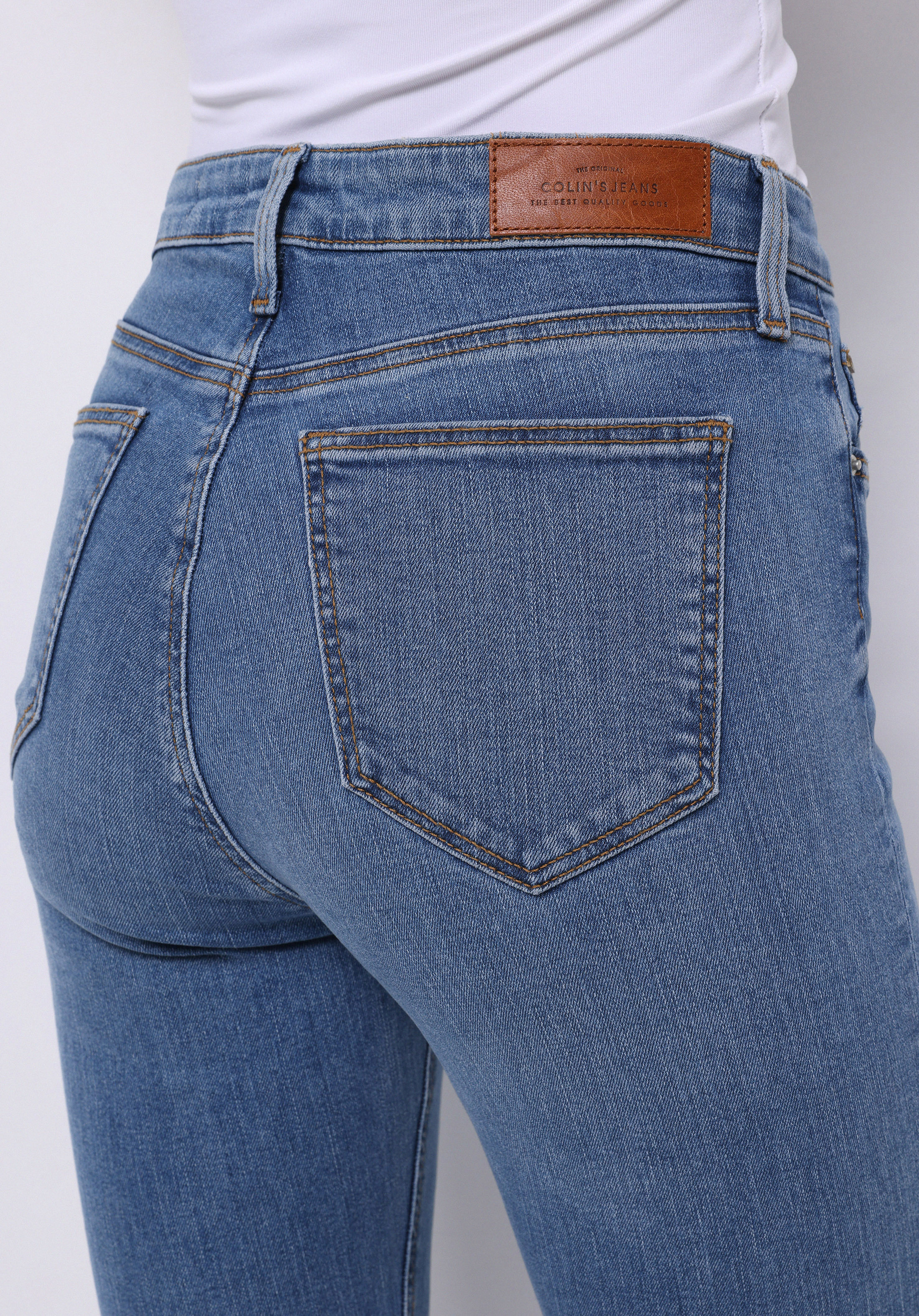 Afișați detalii pentru Pantaloni De Dama Albastru Slim Fit  Cl1073502
