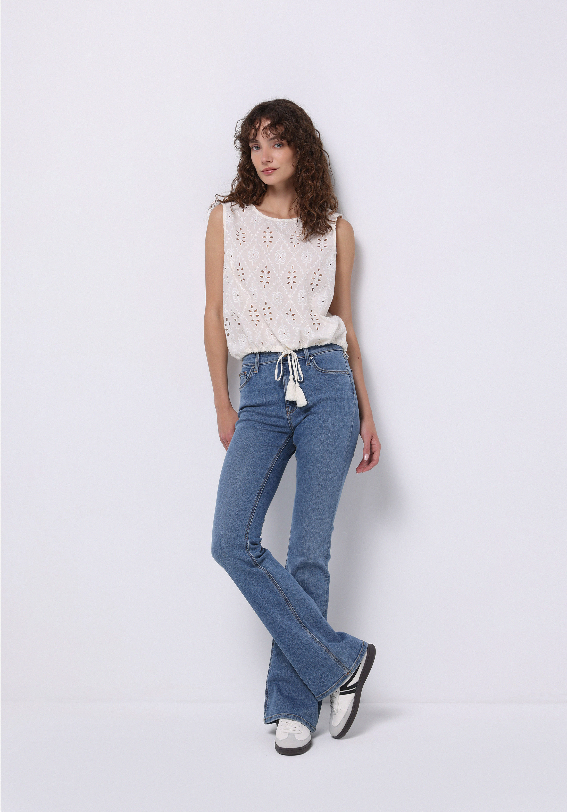 Afișați detalii pentru Camasa Cu Maneca Scurta De Dama Ecru Regular Fit  Cl1074272