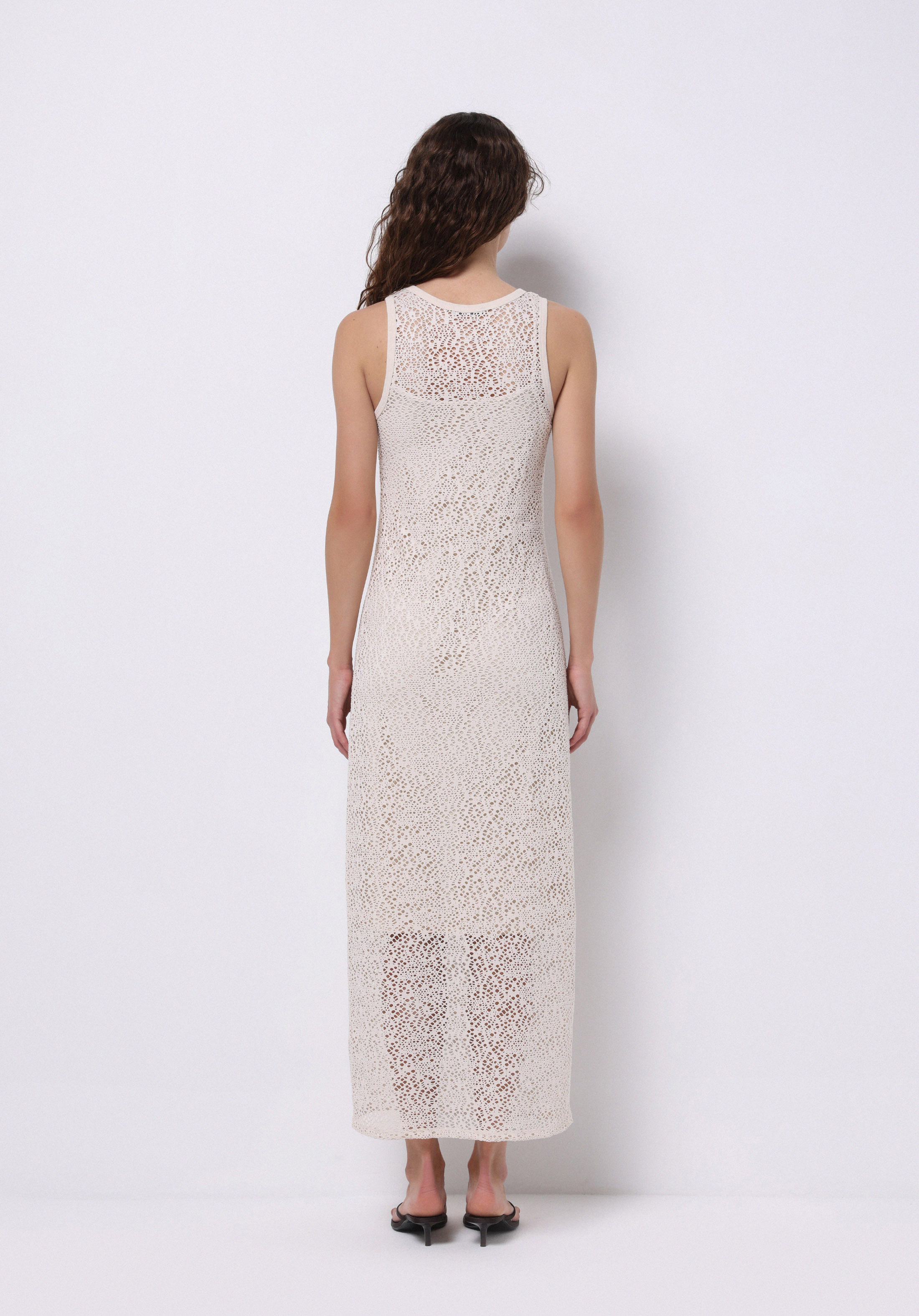 Afișați detalii pentru Rochie De Dama Ecru Slim Fit  Cl1074559