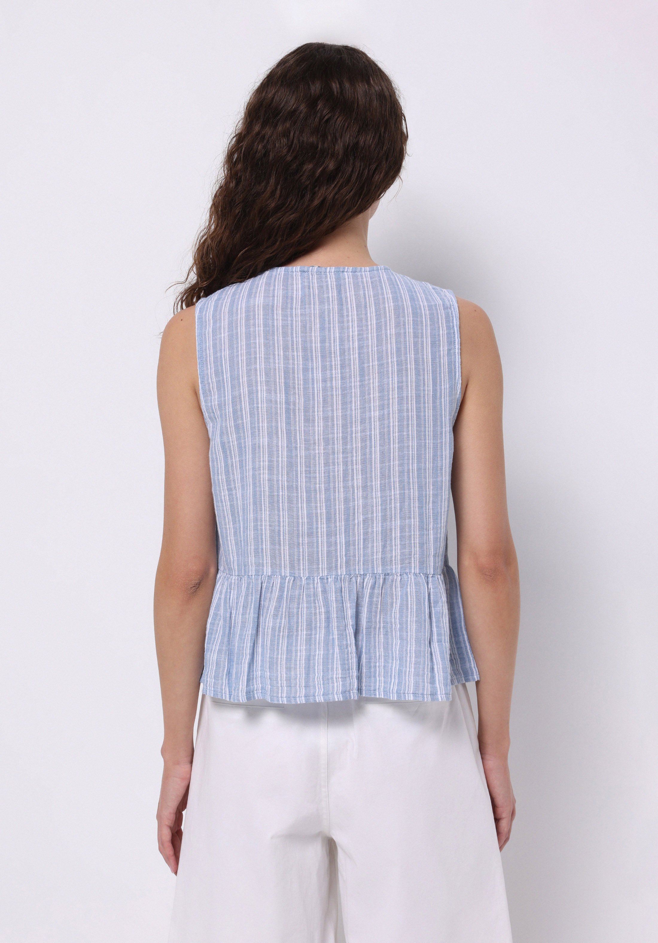 Afișați detalii pentru Camasa Cu Maneca Scurta De Dama Albastru Slim Fit  Cl1074346