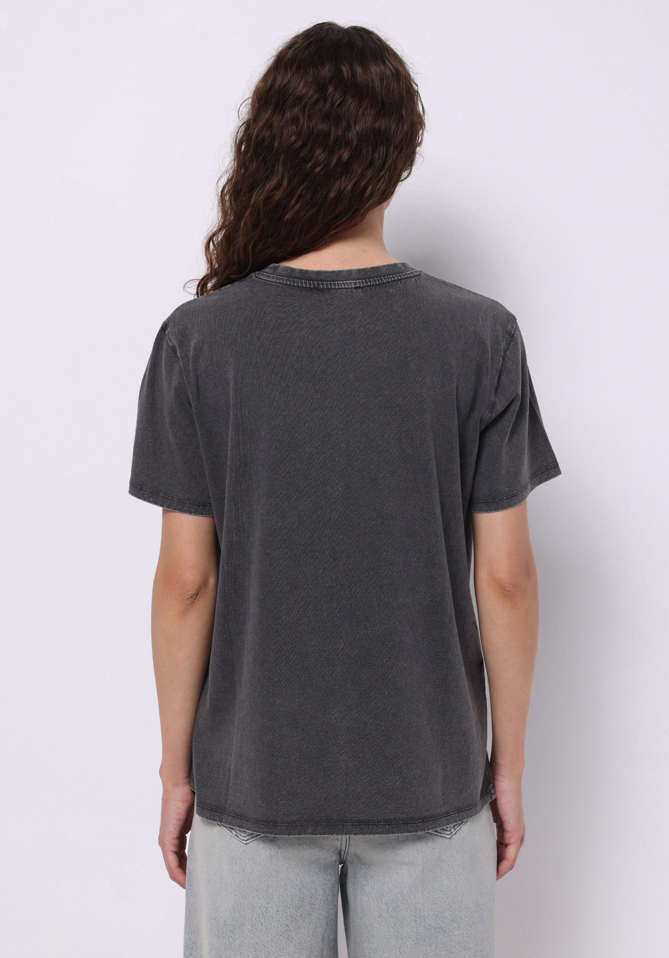 Afișați detalii pentru Tricou Cu Maneca Scurta De Dama Antracit Regular Fit  Cl1074565