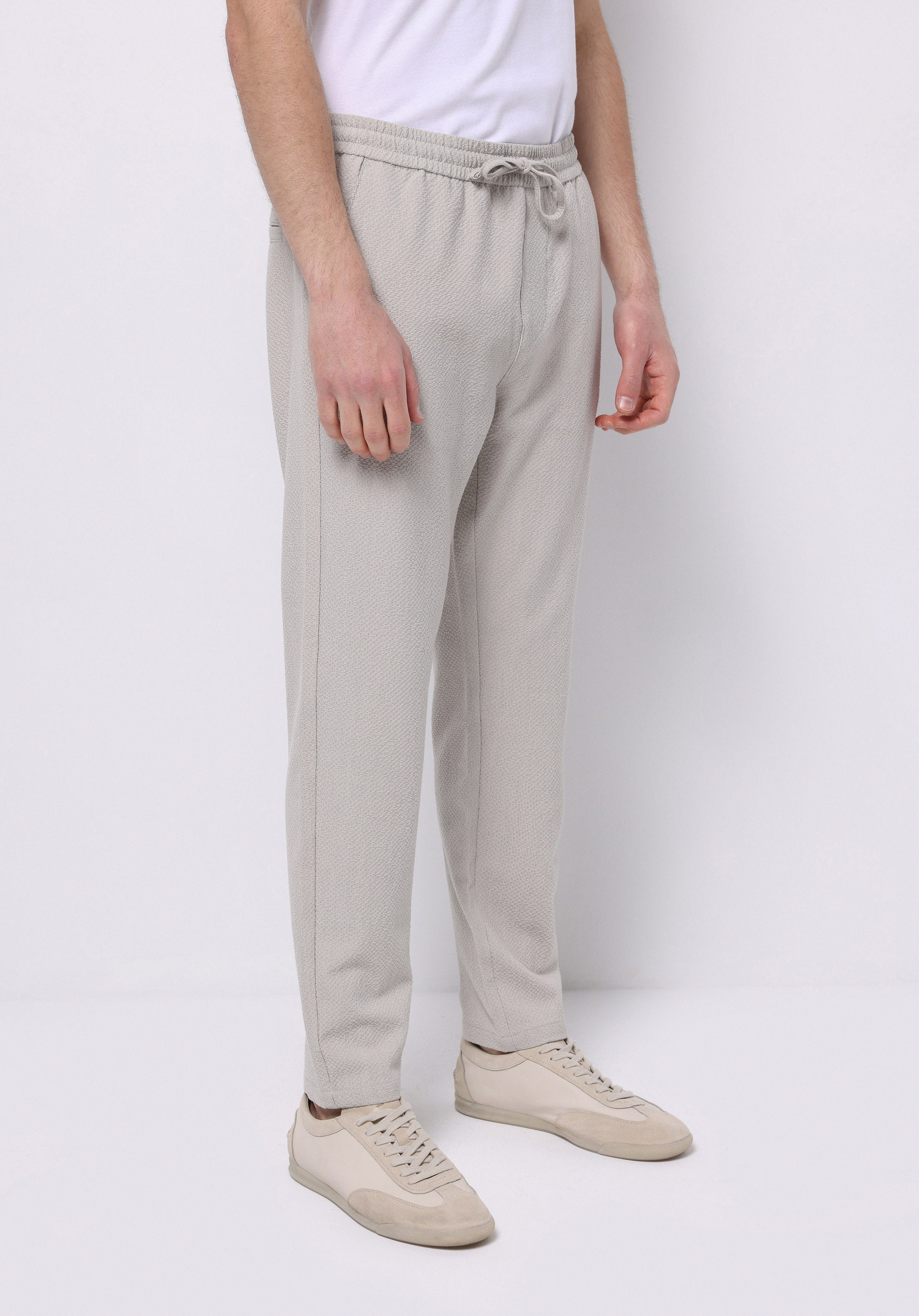 Afișați detalii pentru Pantaloni De Barbati Bej Slim Fit  Cl1074475