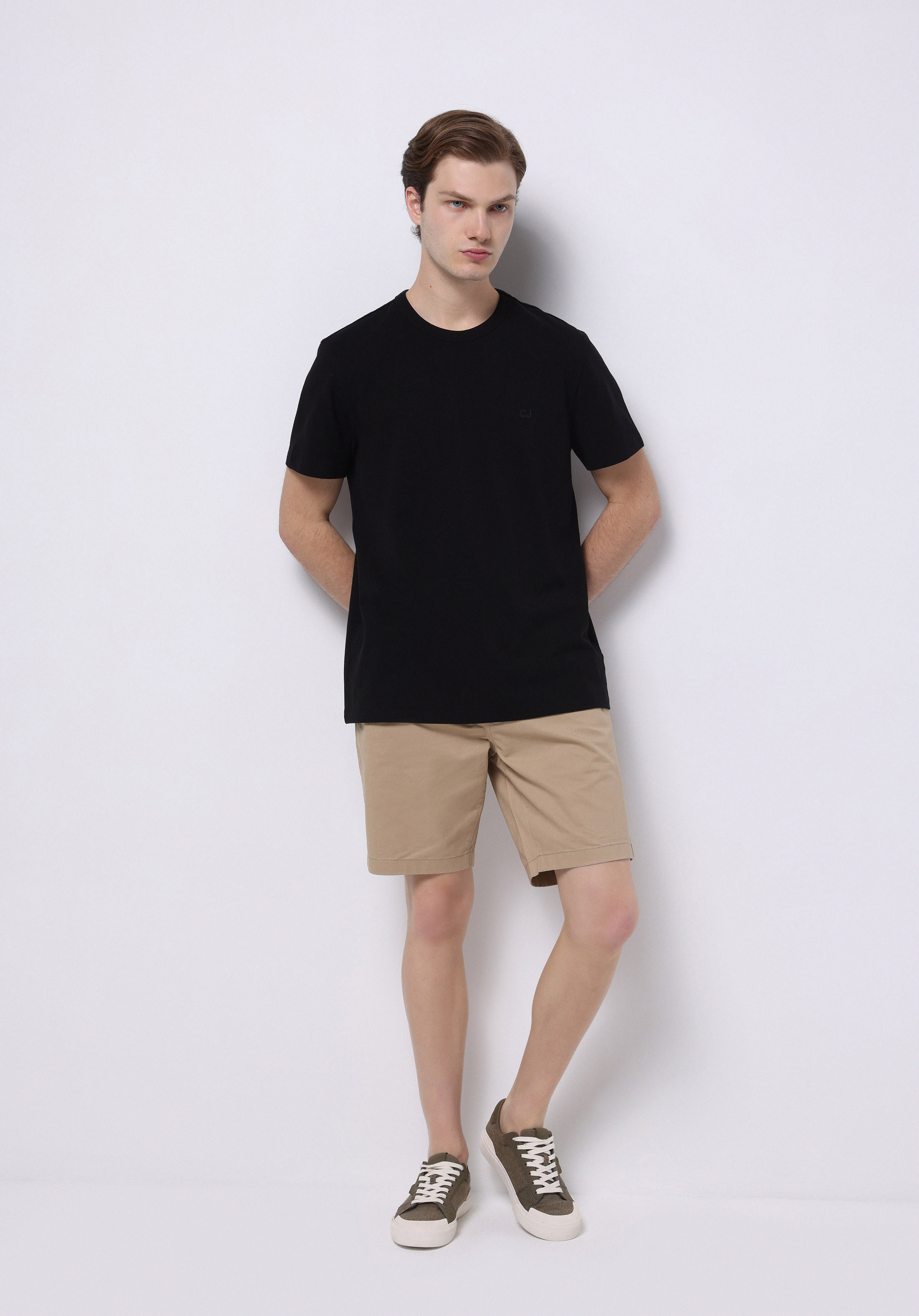 Afișați detalii pentru Short / Pantaloni Scurti De Barbati Maro Regular Fit  Cl1074574