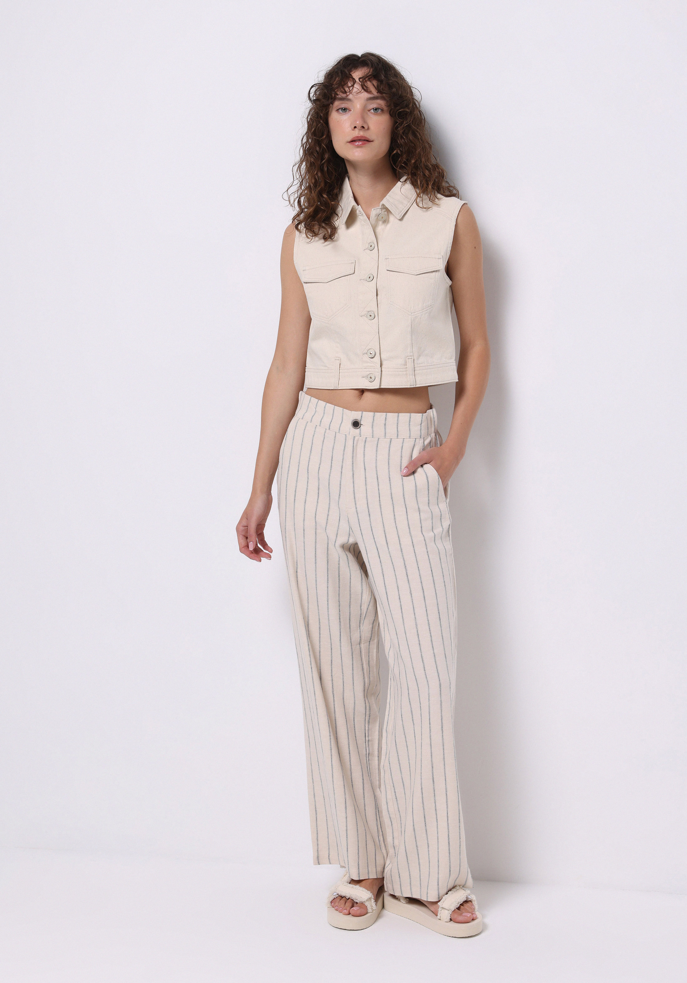 Afișați detalii pentru Vesta De Dama Denim Regular Fit  Cl1074990