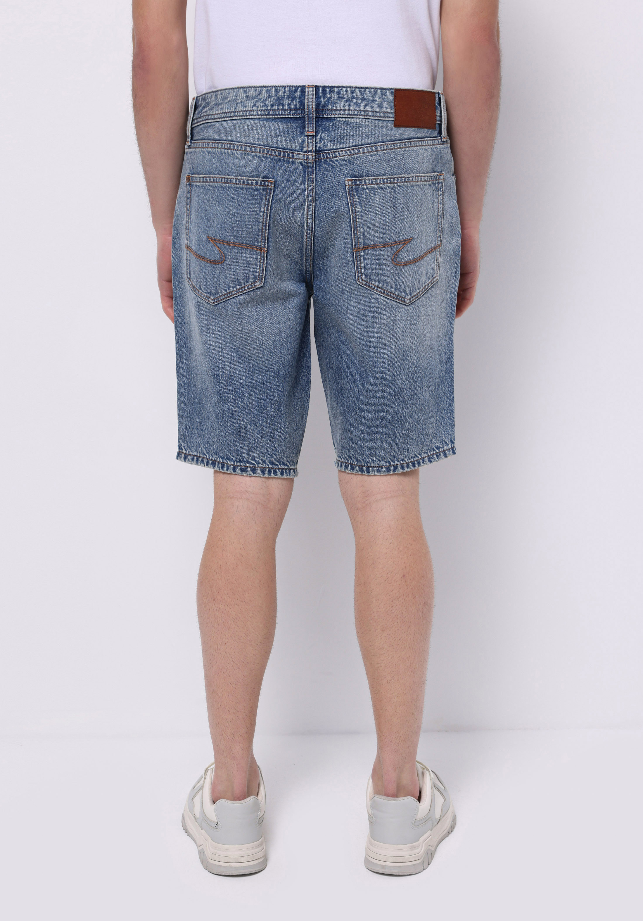 Afișați detalii pentru Short / Pantaloni Scurti De Barbati Denim Regular Fit  Cl1073801
