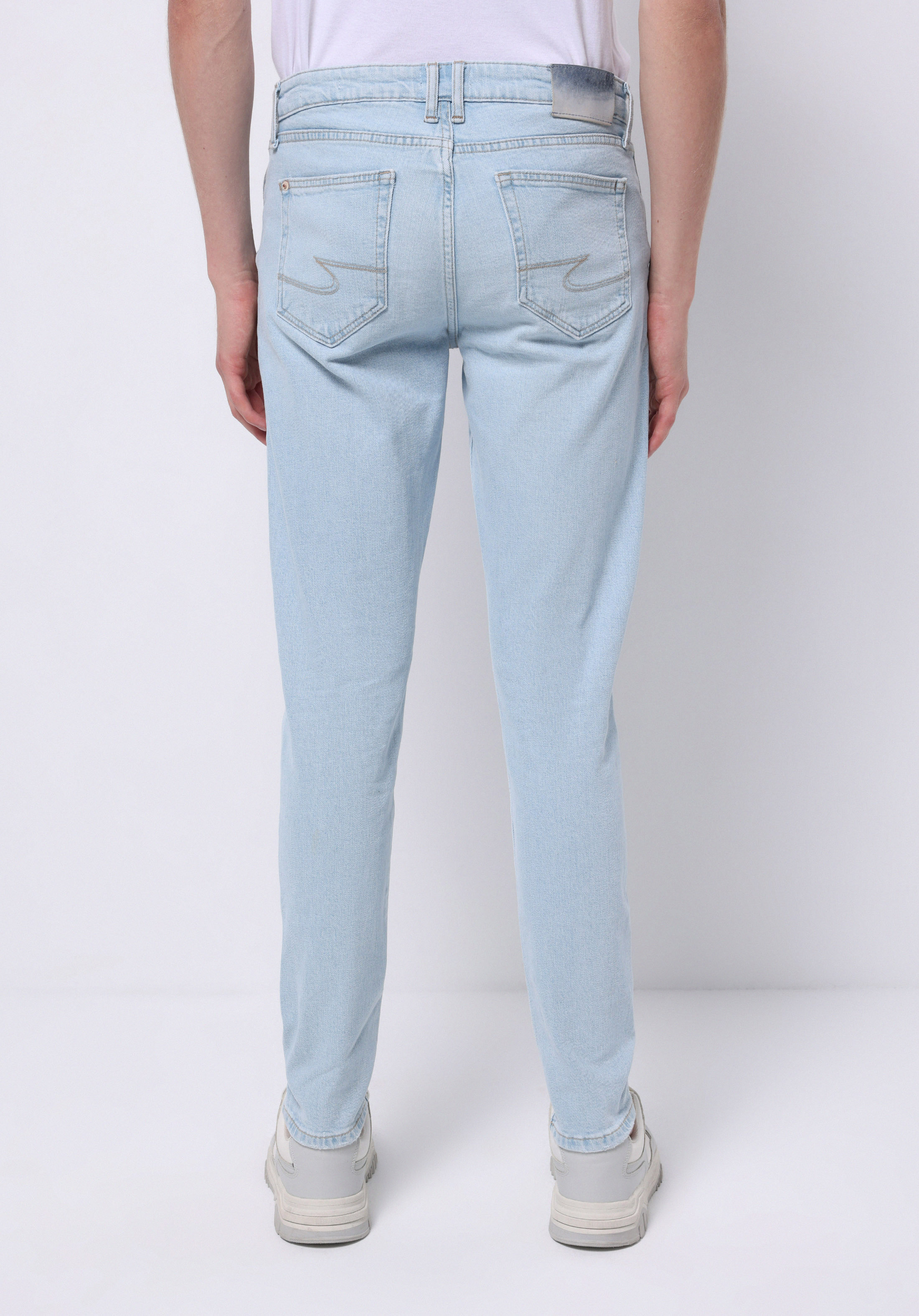 Afișați detalii pentru Blugi Slim Fit Indigo Pentru Bărbați