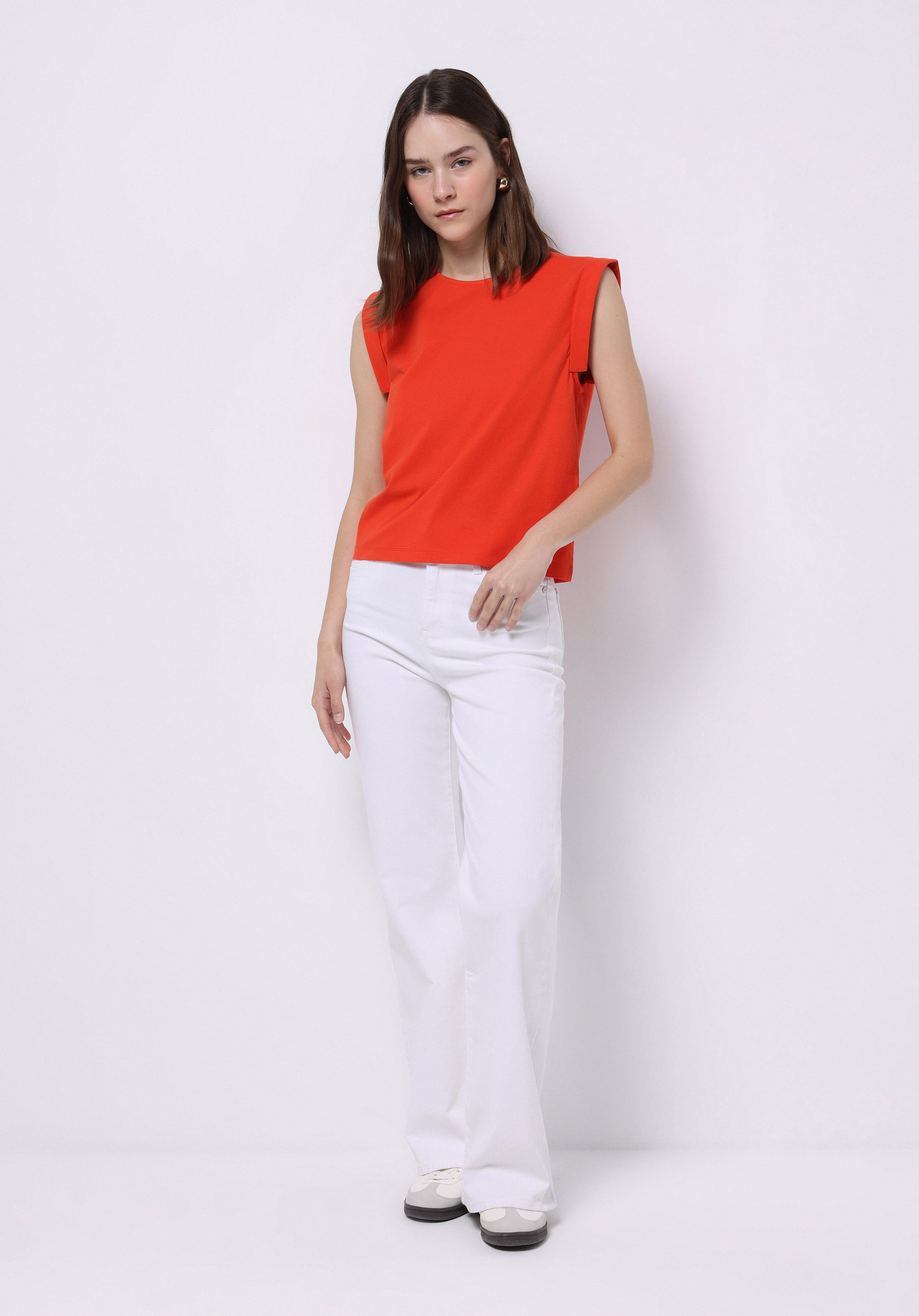 Afișați detalii pentru Bluza Cu Maneca Scurta De Dama Coral Regular Fit  Cl1074320