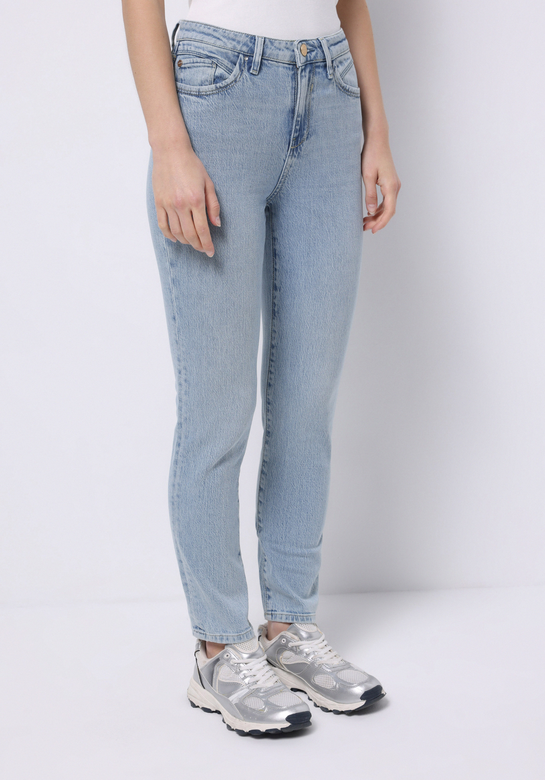 Afișați detalii pentru Pantaloni De Dama Denim Slim Fit 703 Carla Cl1074856