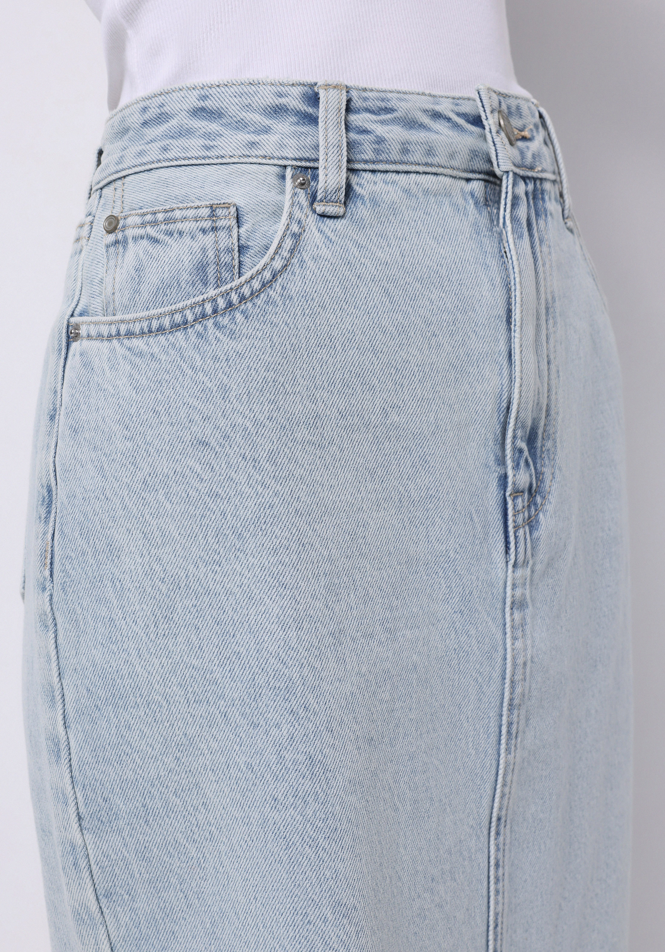 Afișați detalii pentru Fusta De Dama Albastru Slim Fit  Cl1075303