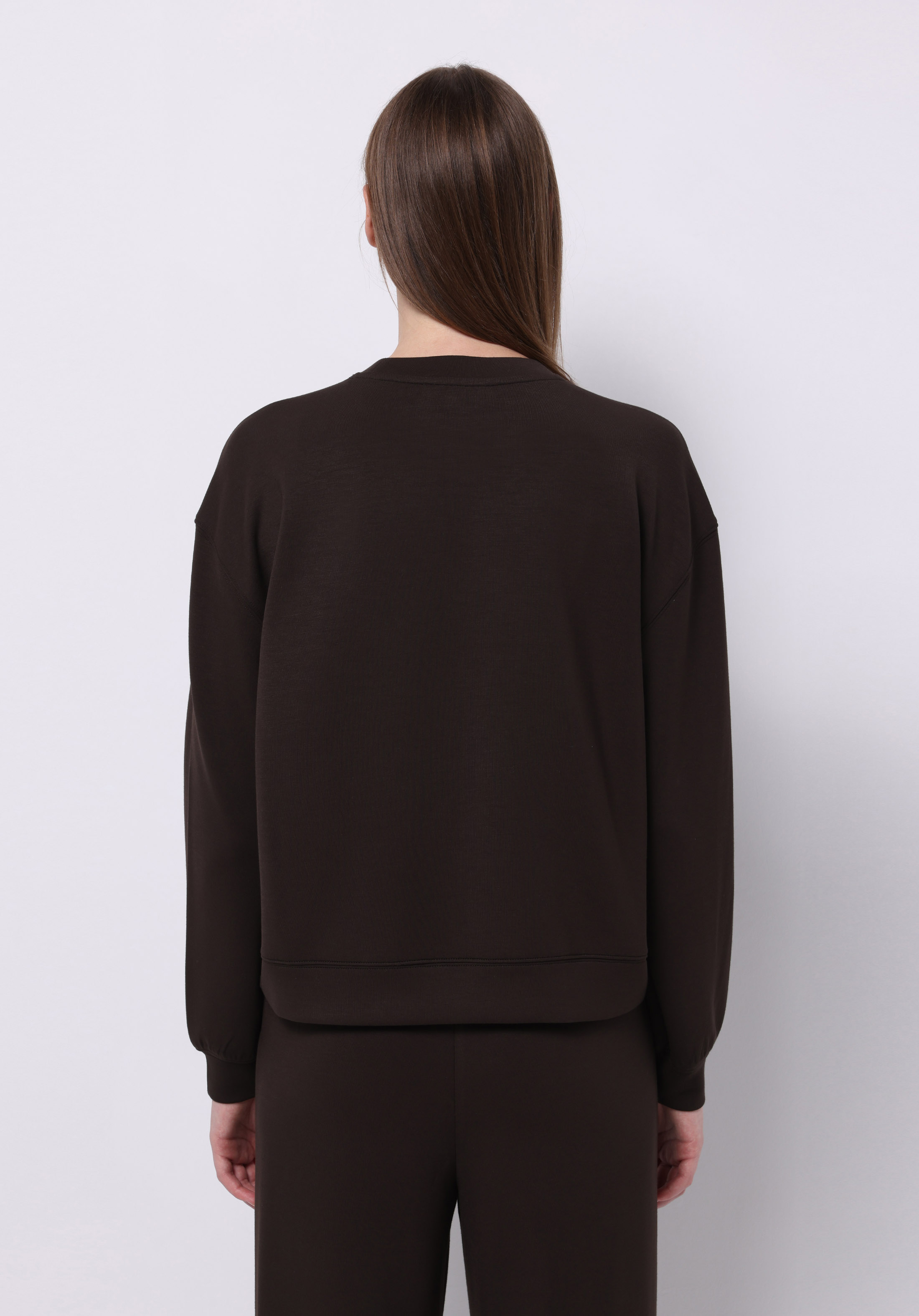 Afișați detalii pentru Hanorac / Bluza De Dama Maro Regular Fit  Cl1075536
