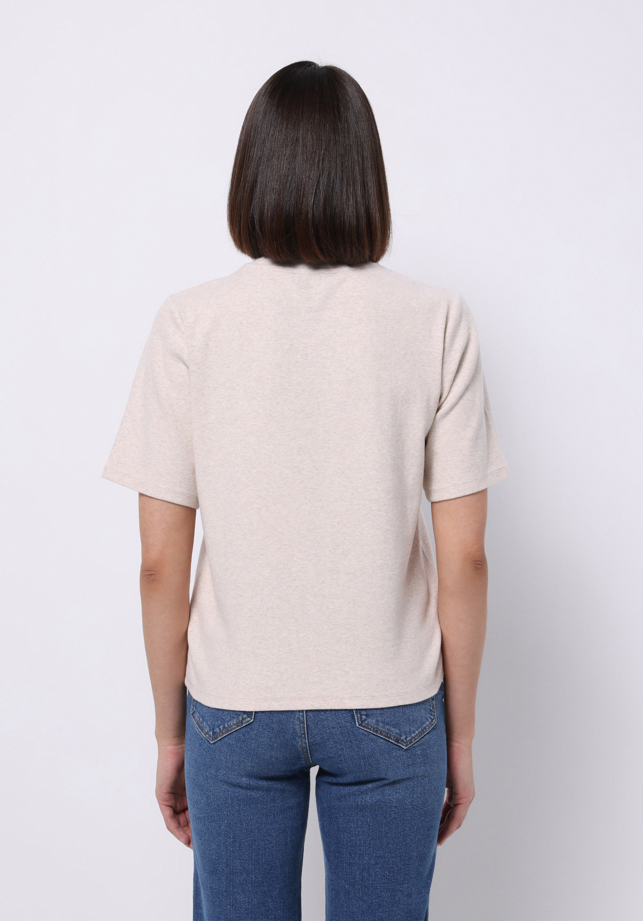 Afișați detalii pentru Tricou Cu Maneca Scurta De Dama  Regular Fit  Cl1076360