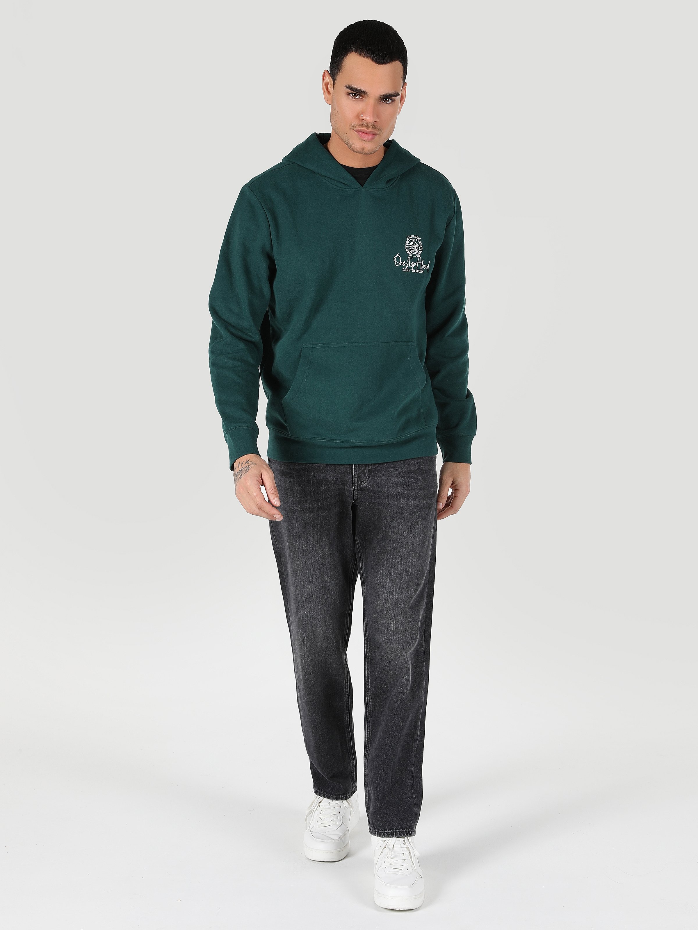 Afișați detalii pentru Hanorac / Bluza De Barbati Verde   Cl1061754