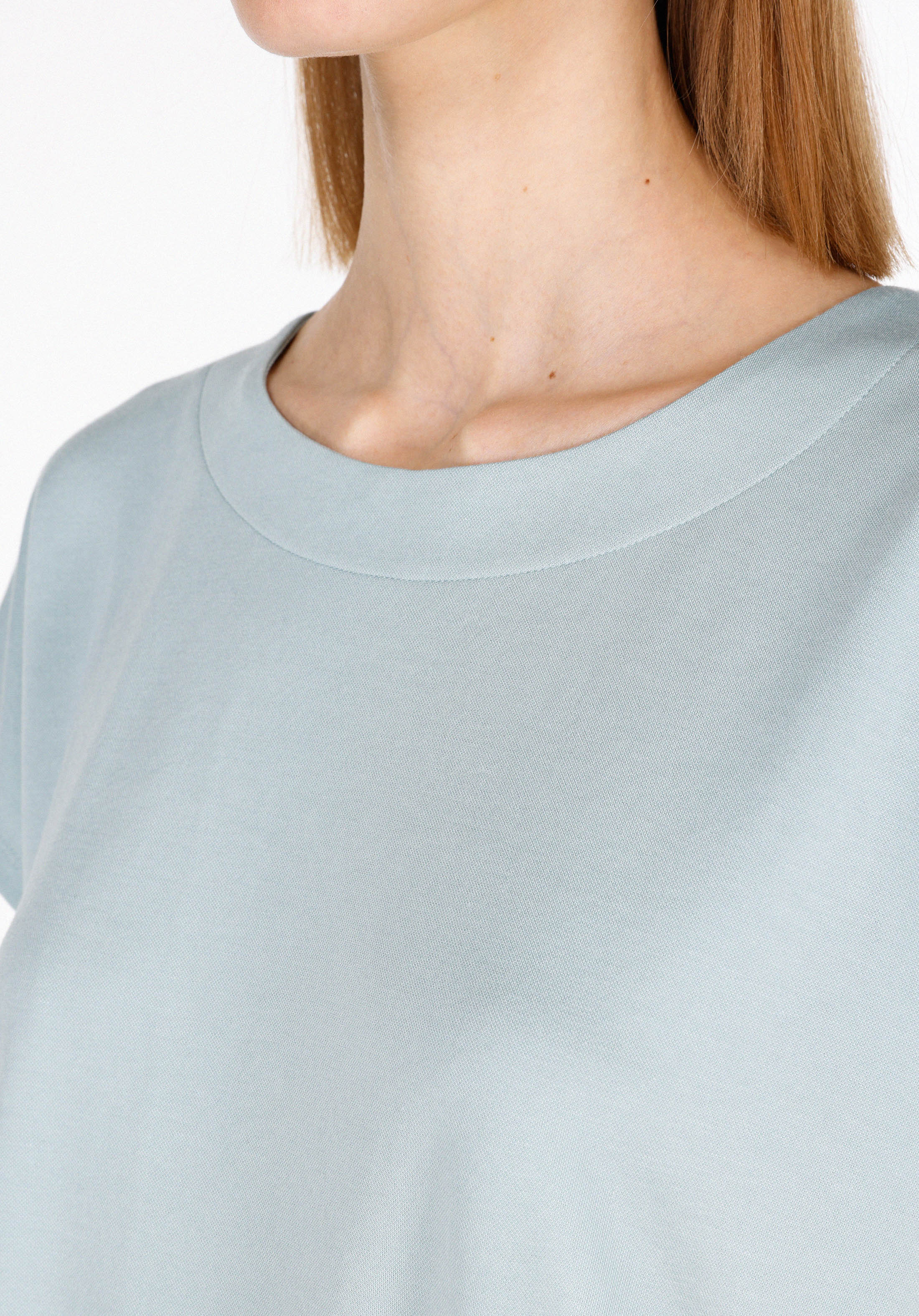 Afișați detalii pentru Tricou Cu Maneca Scurta De Dama Verde Regular Fit  Cl1073833