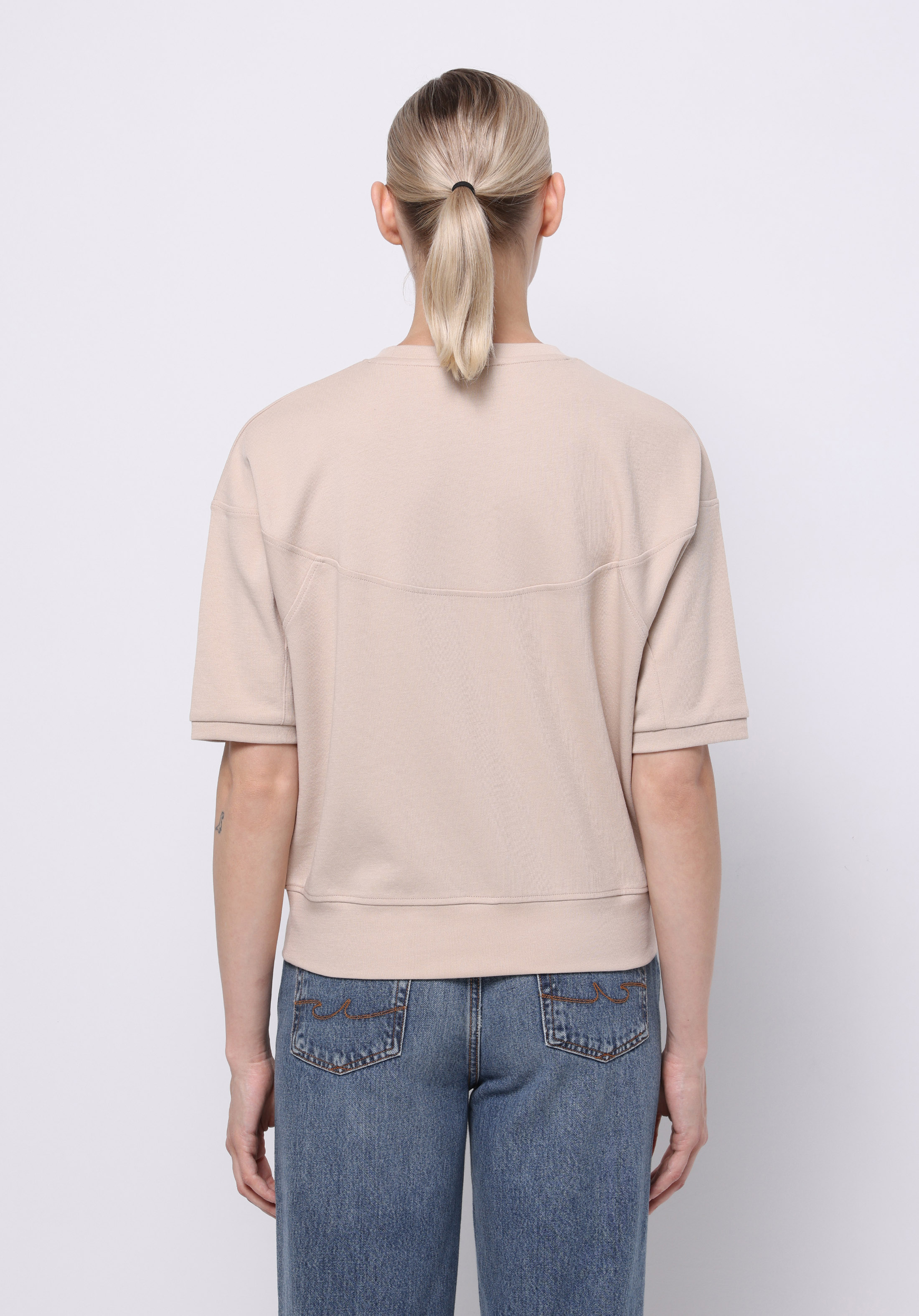 Afișați detalii pentru Hanorac / Bluza De Dama Bej Regular Fit  Cl1075451