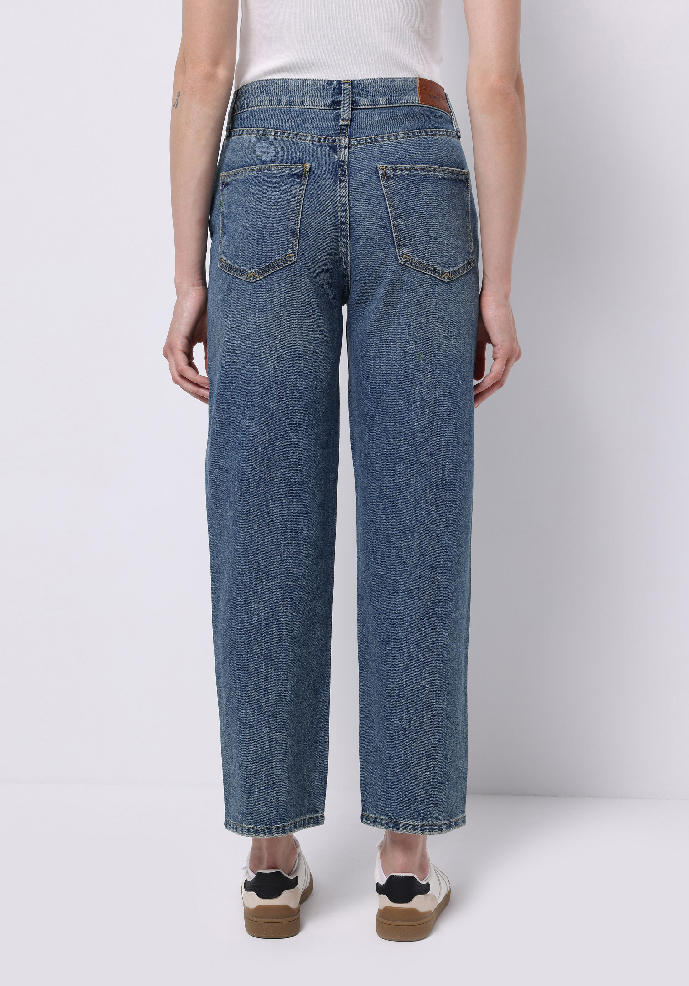 Afișați detalii pentru Pantaloni De Dama Albastru Straight Fit 884 Lauren Cl1075969