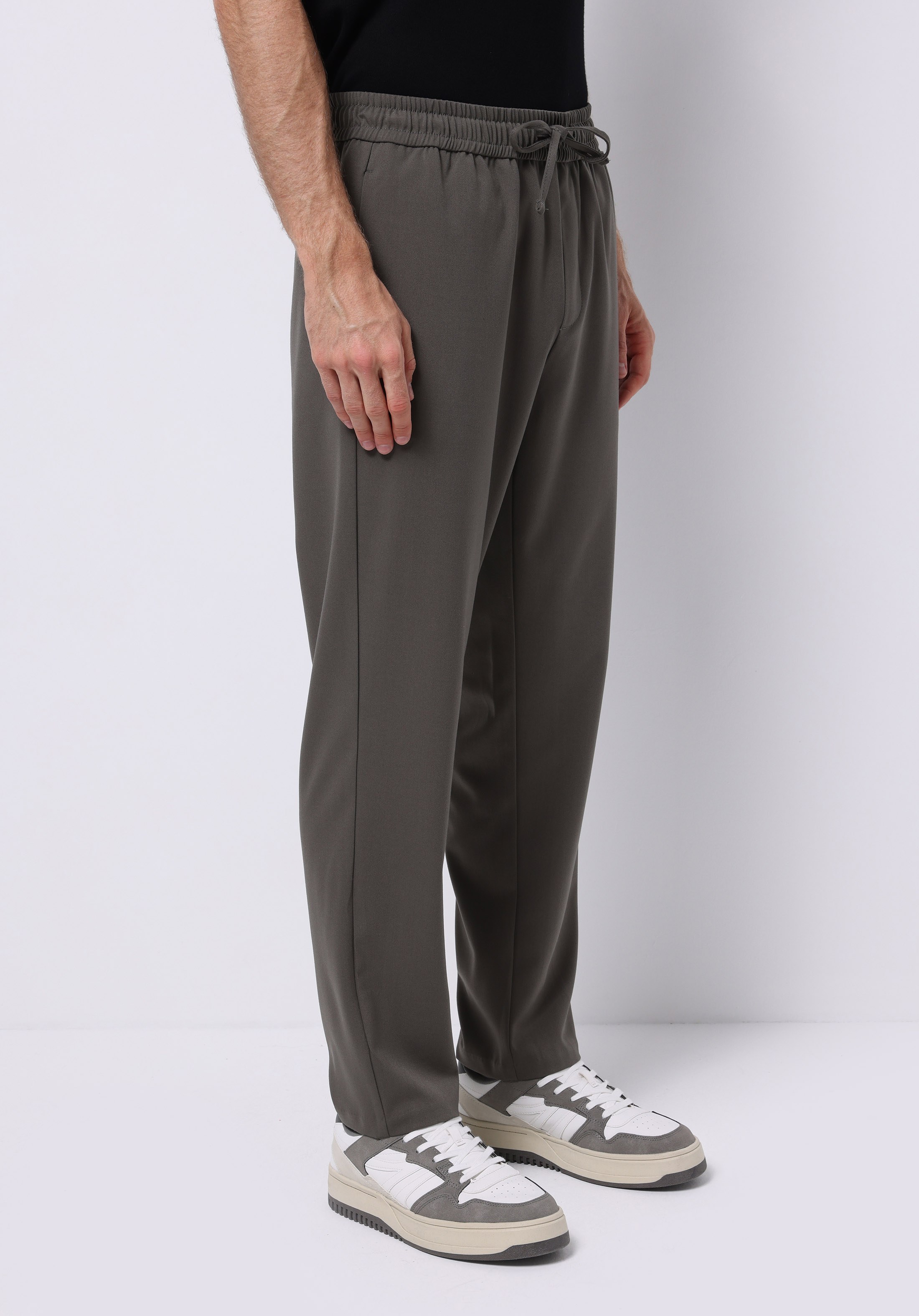 Afișați detalii pentru Pantaloni De Barbati Verde Regular Fit  Cl1075740