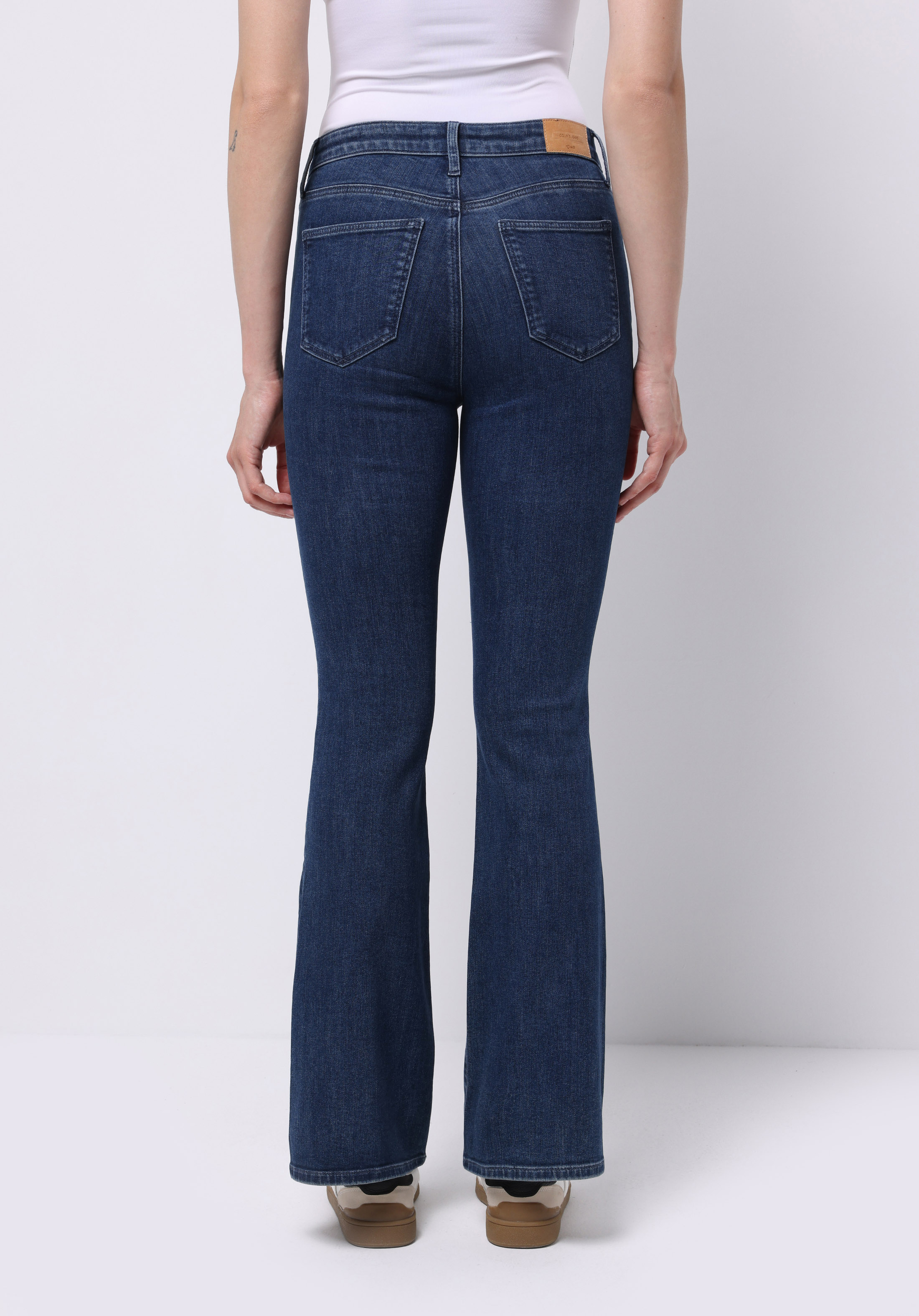 Afișați detalii pentru Pantaloni De Dama Albastru Inchis Slim Fit  Cl1076572
