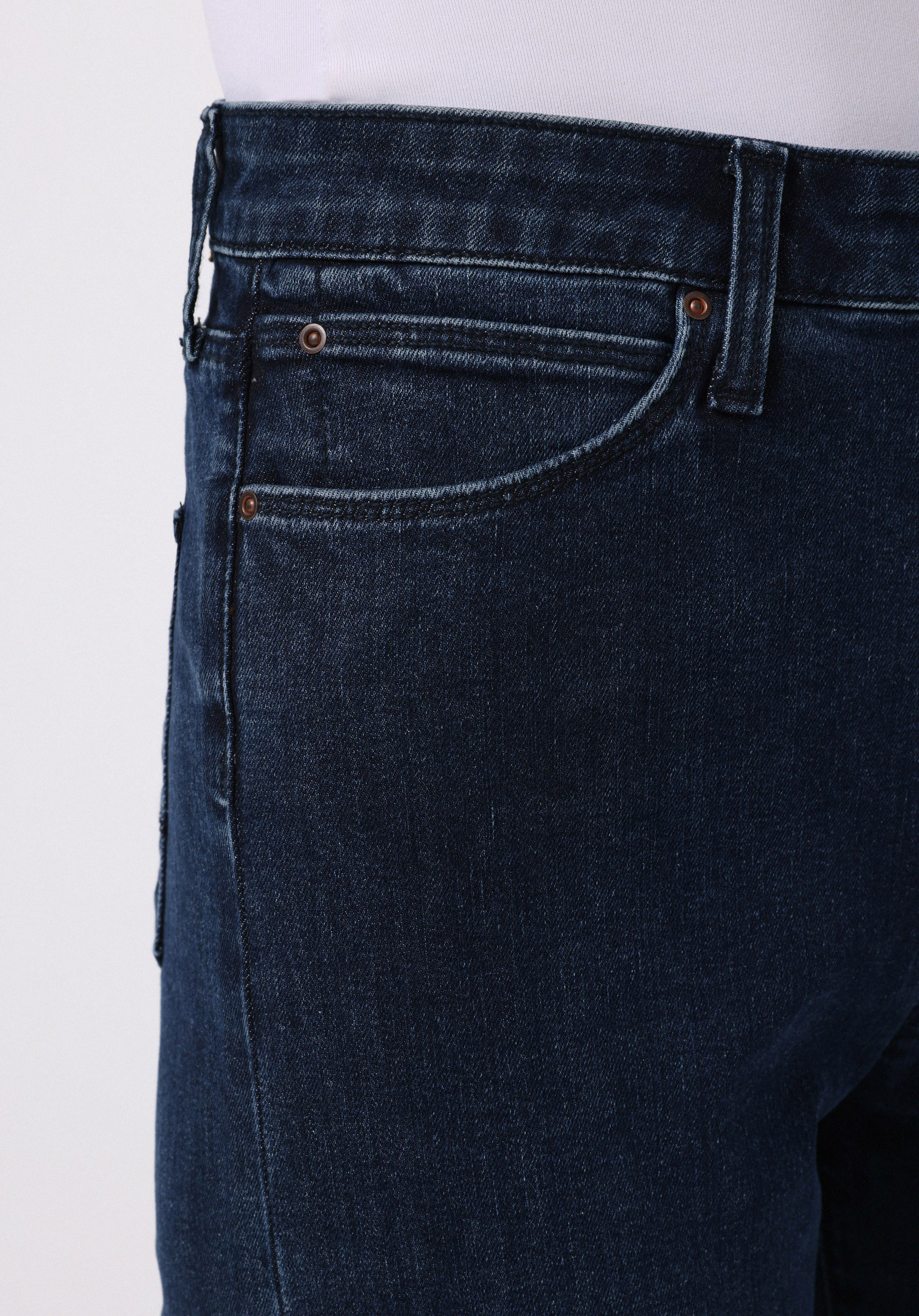 Afișați detalii pentru Pantaloni De Dama Albastru Marin Regular Fit 791 Monica Cl1076743