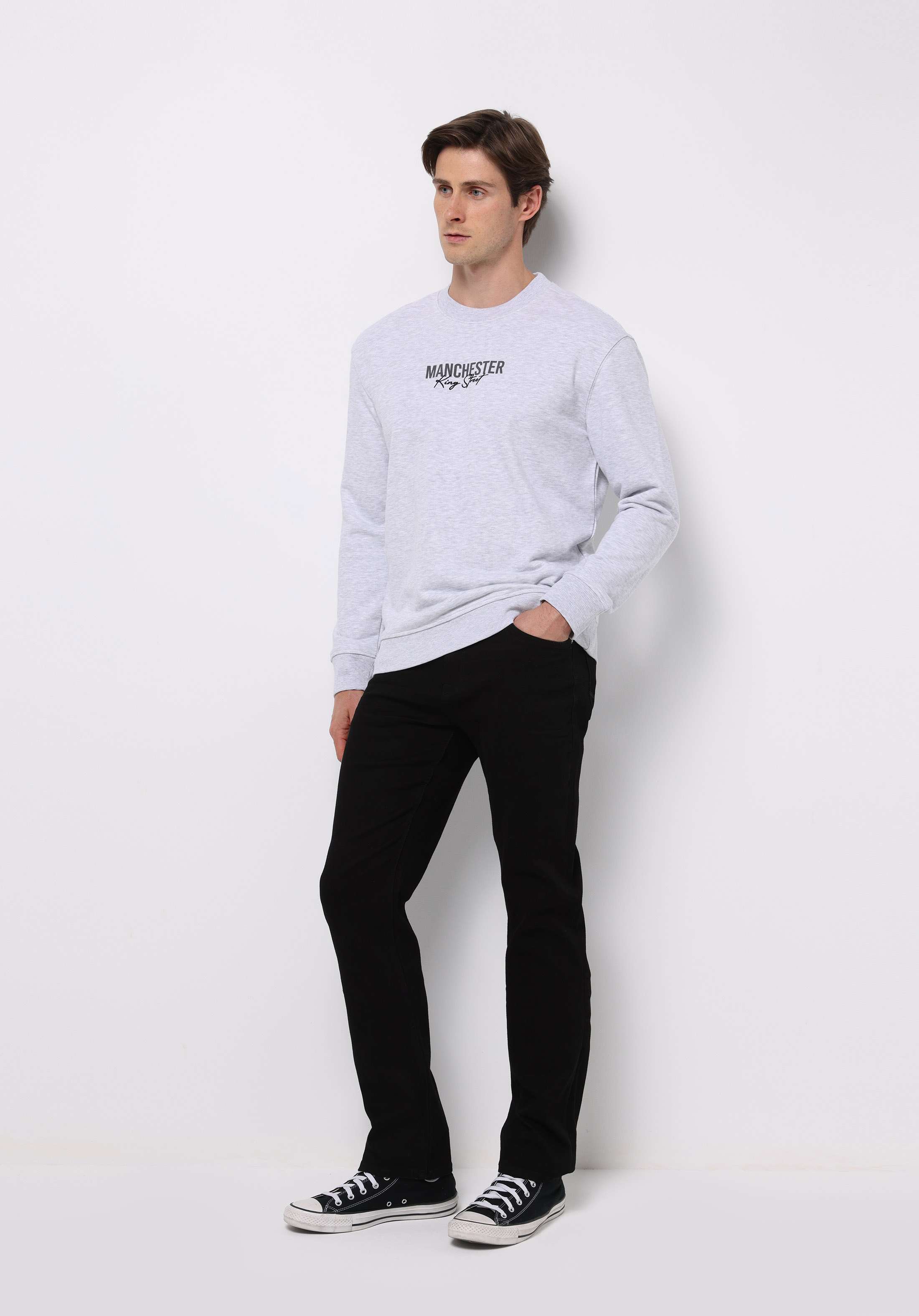 Afișați detalii pentru Hanorac / Bluza De Barbati Gri Comfort Fit  Cl1075718