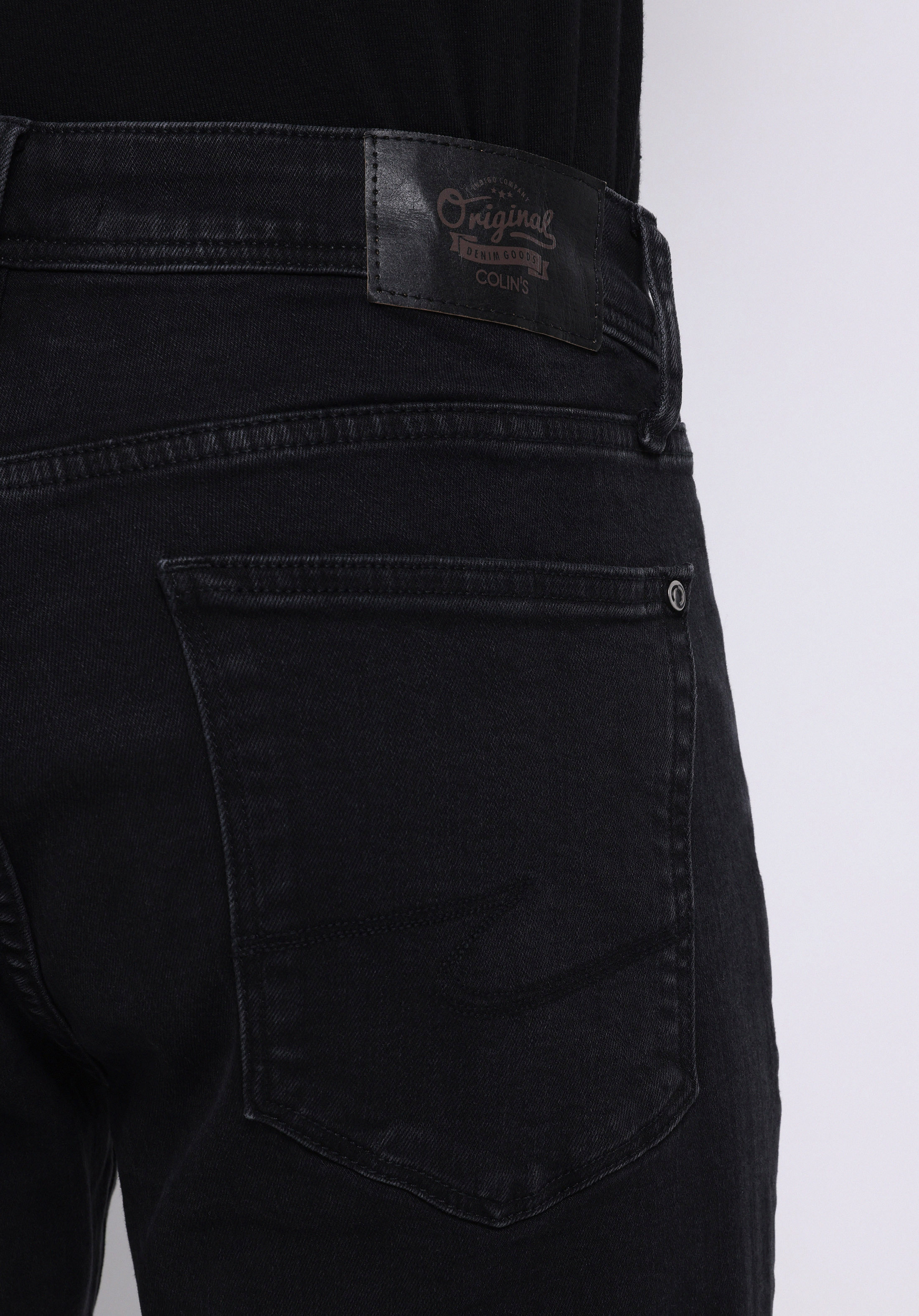 Afișați detalii pentru Pantaloni De Barbati Negru Regular Fit 067 Jack Cl1076021