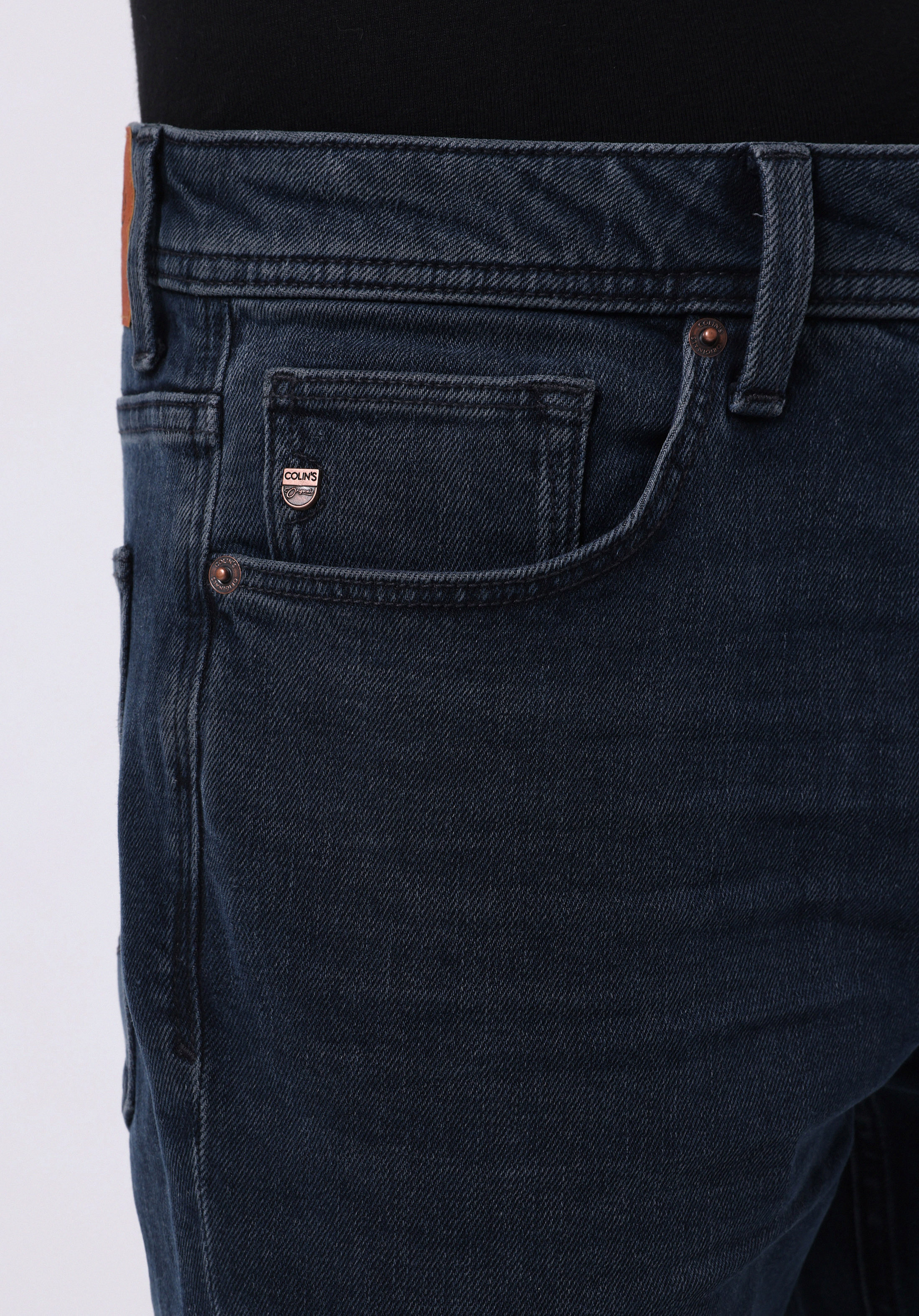 Afișați detalii pentru Pantaloni De Barbati Albastru Inchis Regular Fit 067 Jack Cl1076532