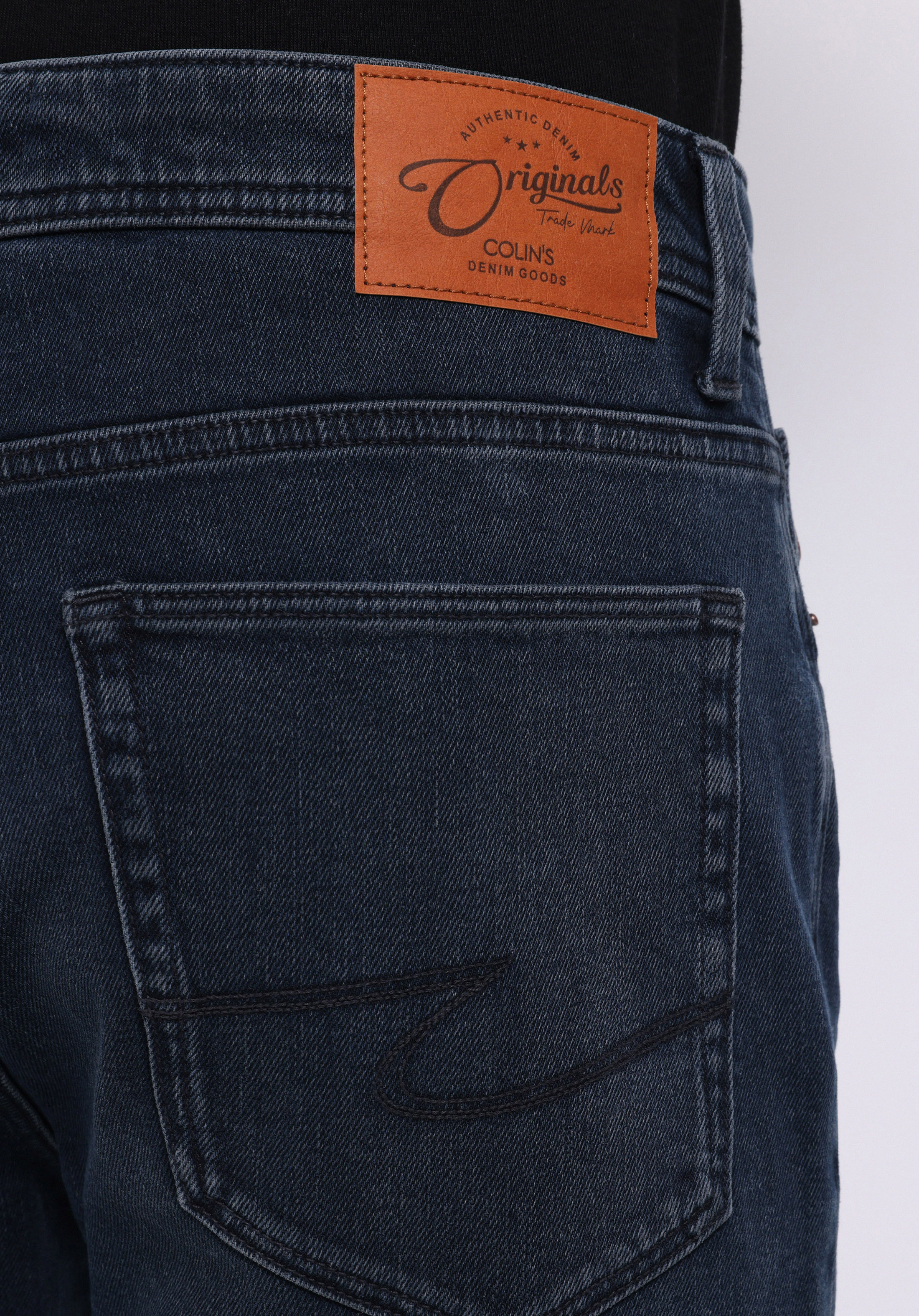 Afișați detalii pentru Pantaloni De Barbati Albastru Inchis Regular Fit 067 Jack Cl1076532