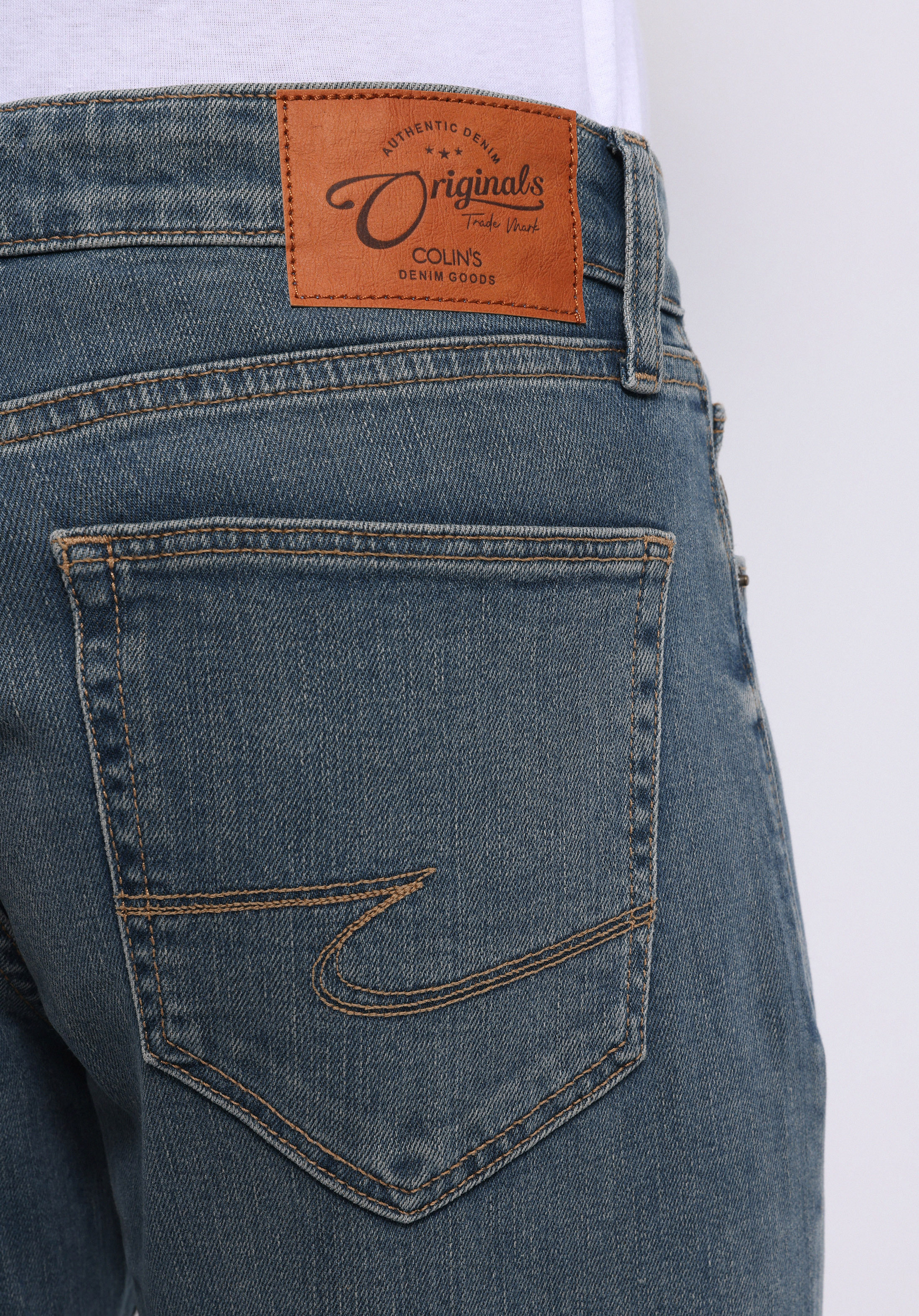 Afișați detalii pentru Pantaloni De Barbati Denim Slim Fit 041 Danny Cl1076737