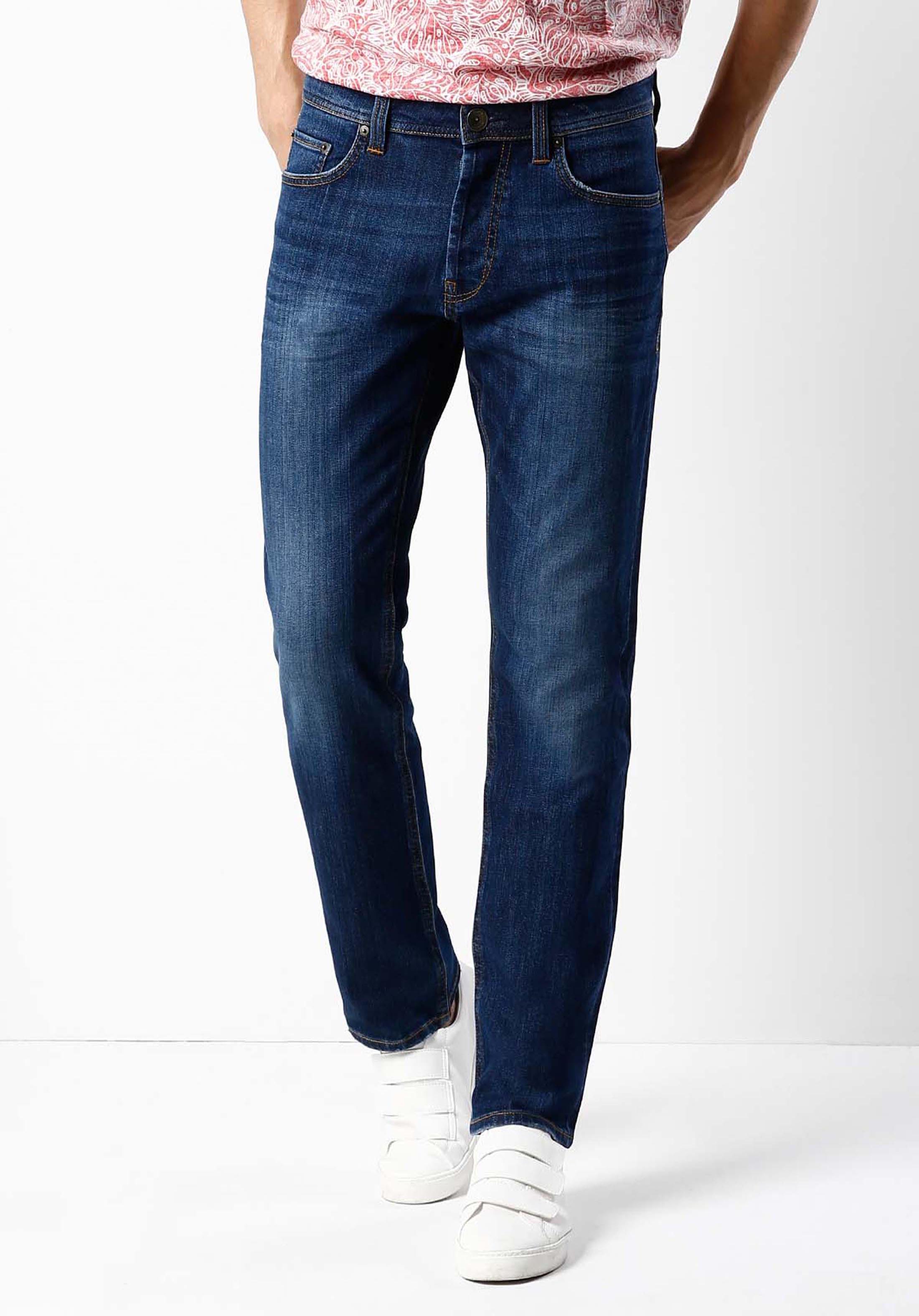 Afișați detalii pentru Pantaloni De Barbati Denim Regular Fit 045 David Cl1019142