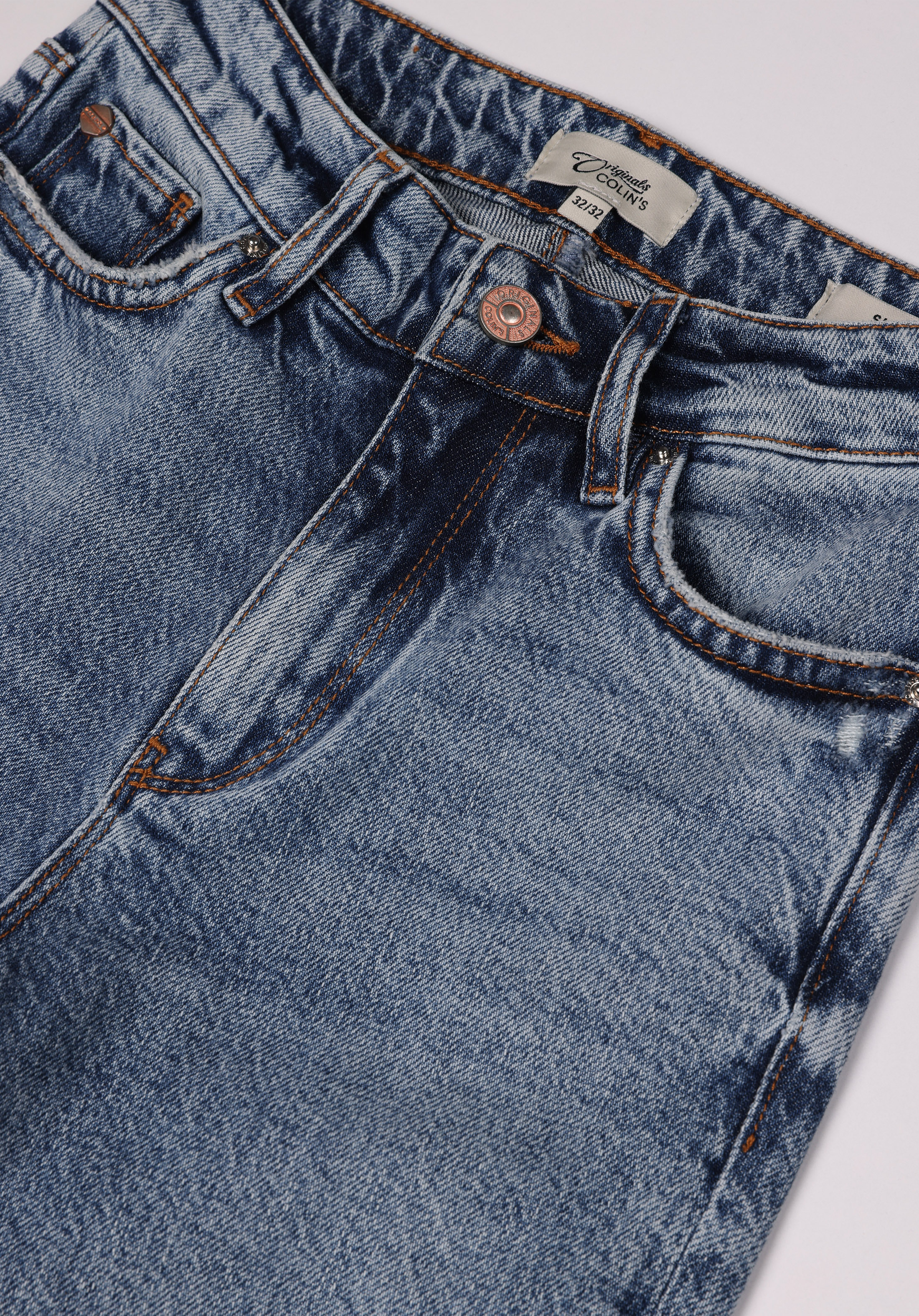 Afișați detalii pentru Pantaloni De Dama Albastru Slim Fit 703 Carla Cl1074858