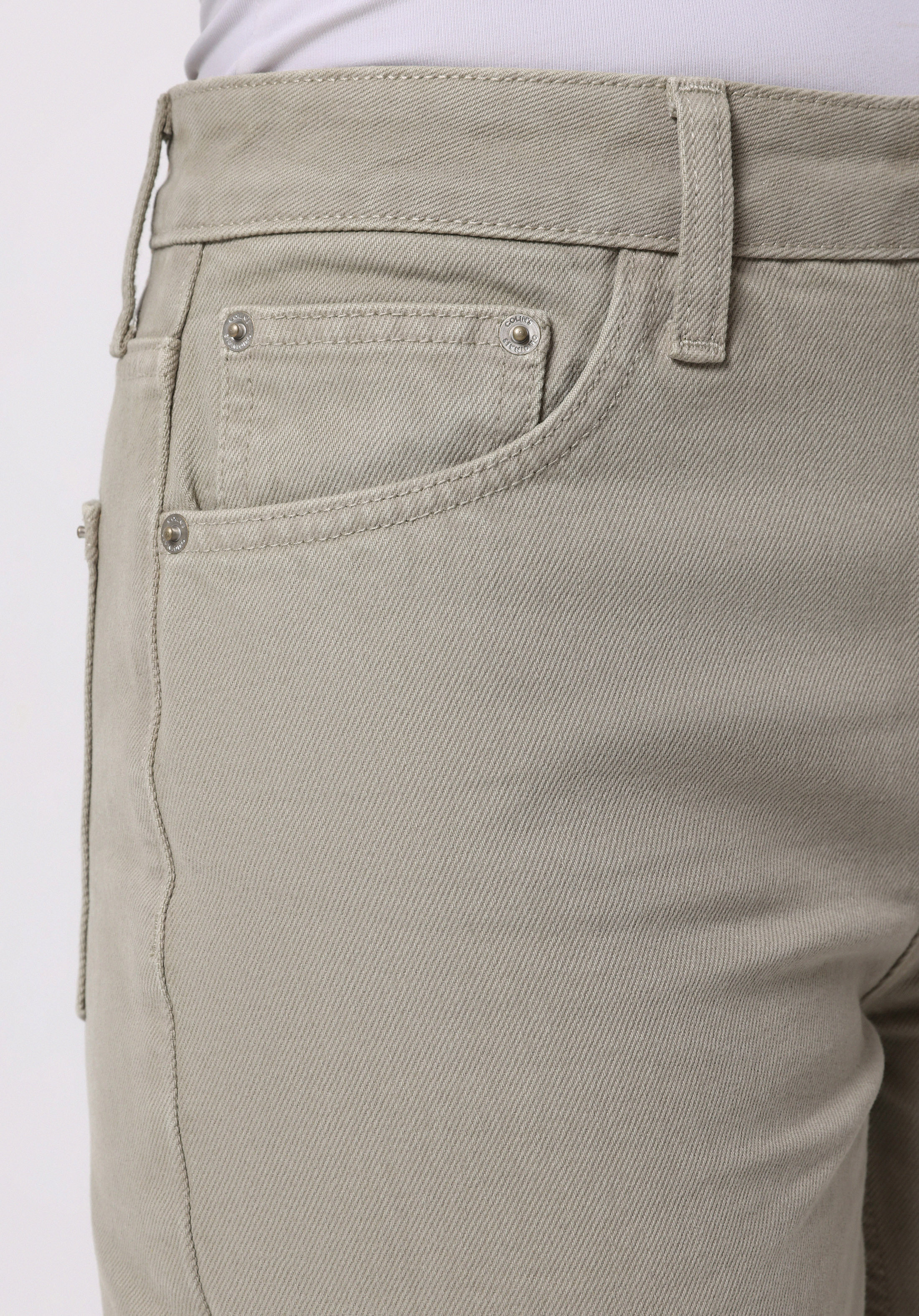 Afișați detalii pentru Pantaloni De Dama Verde Barrel Fit  Cl1076105