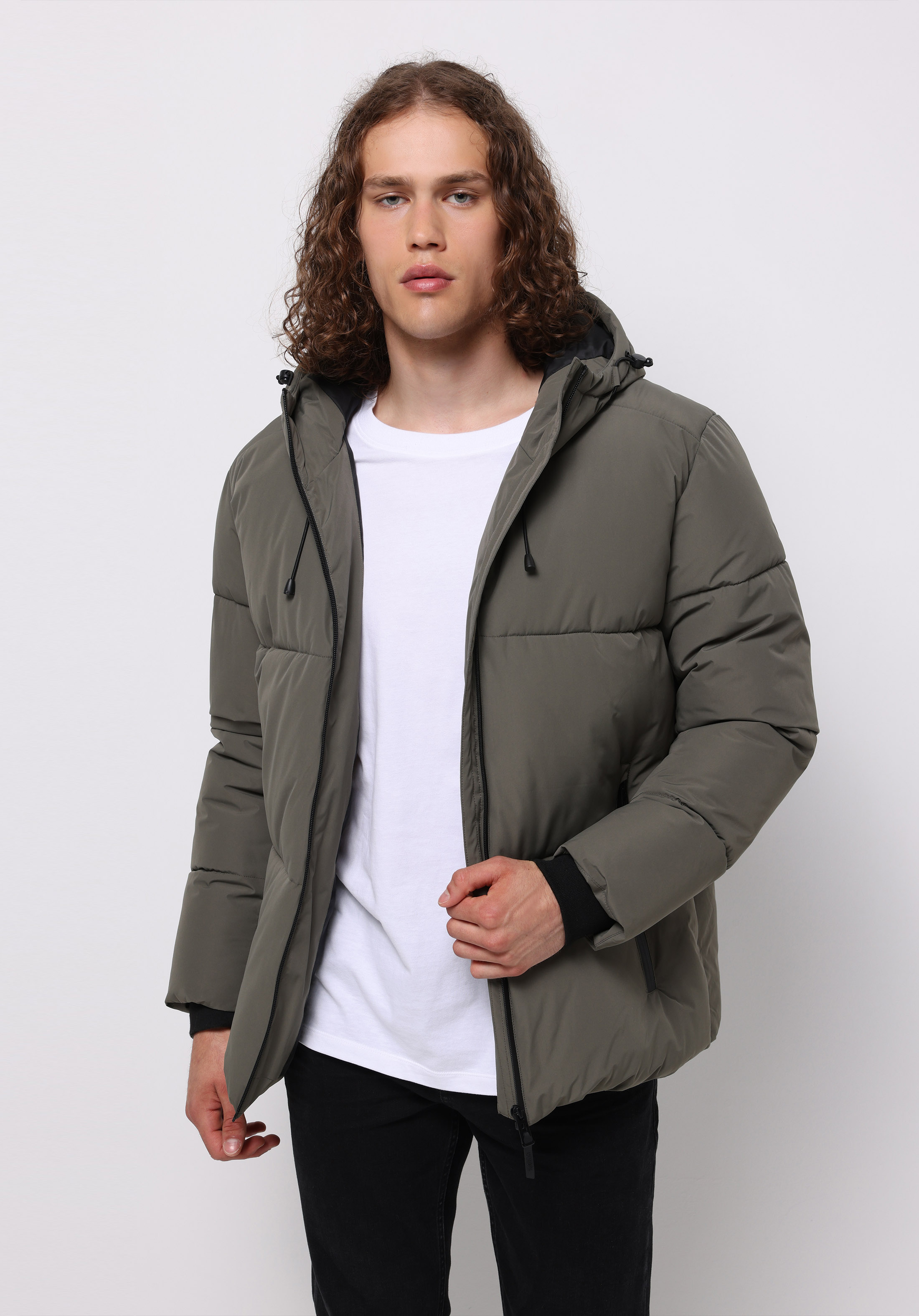 Afișați detalii pentru Jacheta De Barbati Verde Slim Fit  Cl1076713