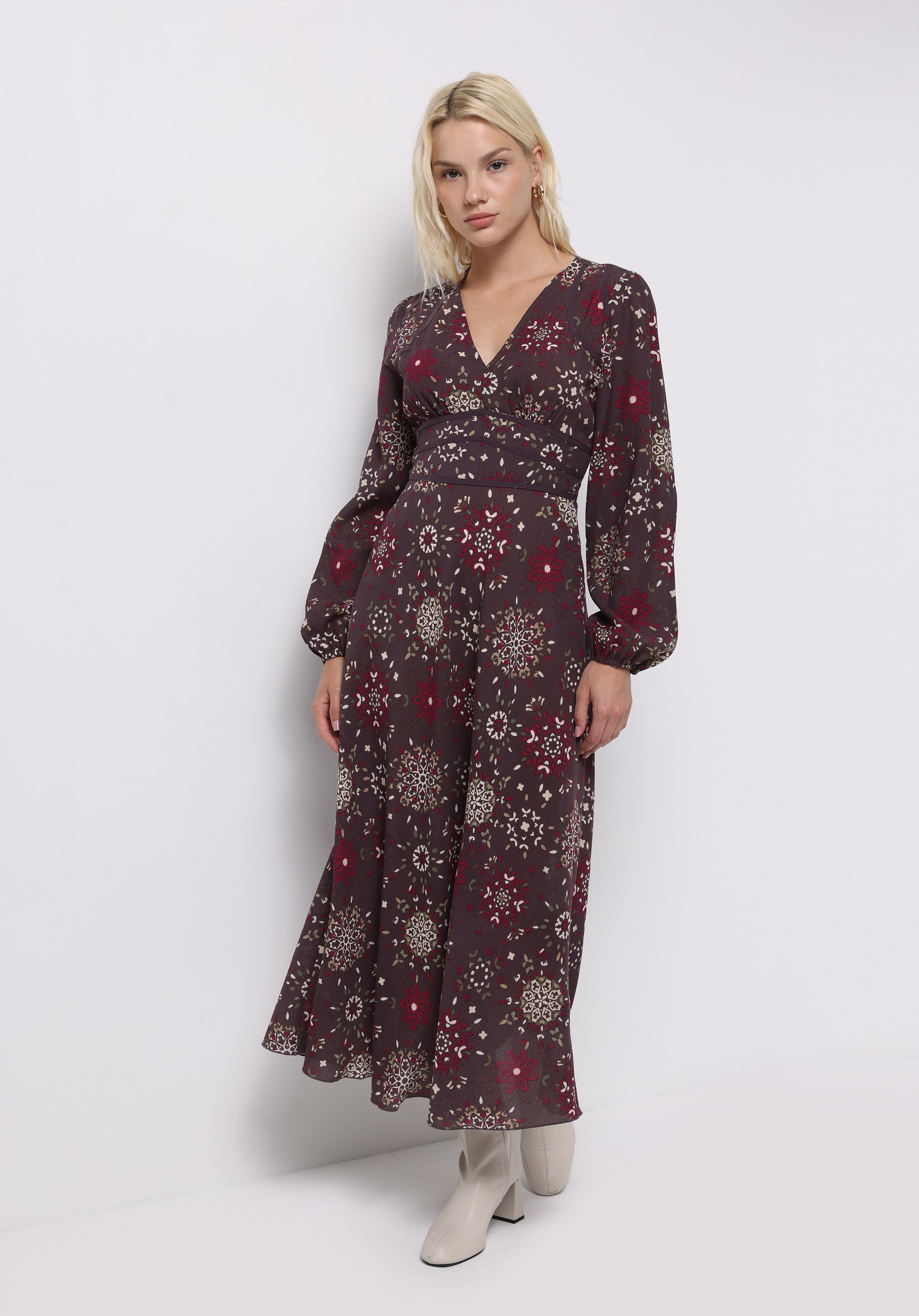Afișați detalii pentru Rochie De Dama Multicolor Regular Fit  Cl1075592