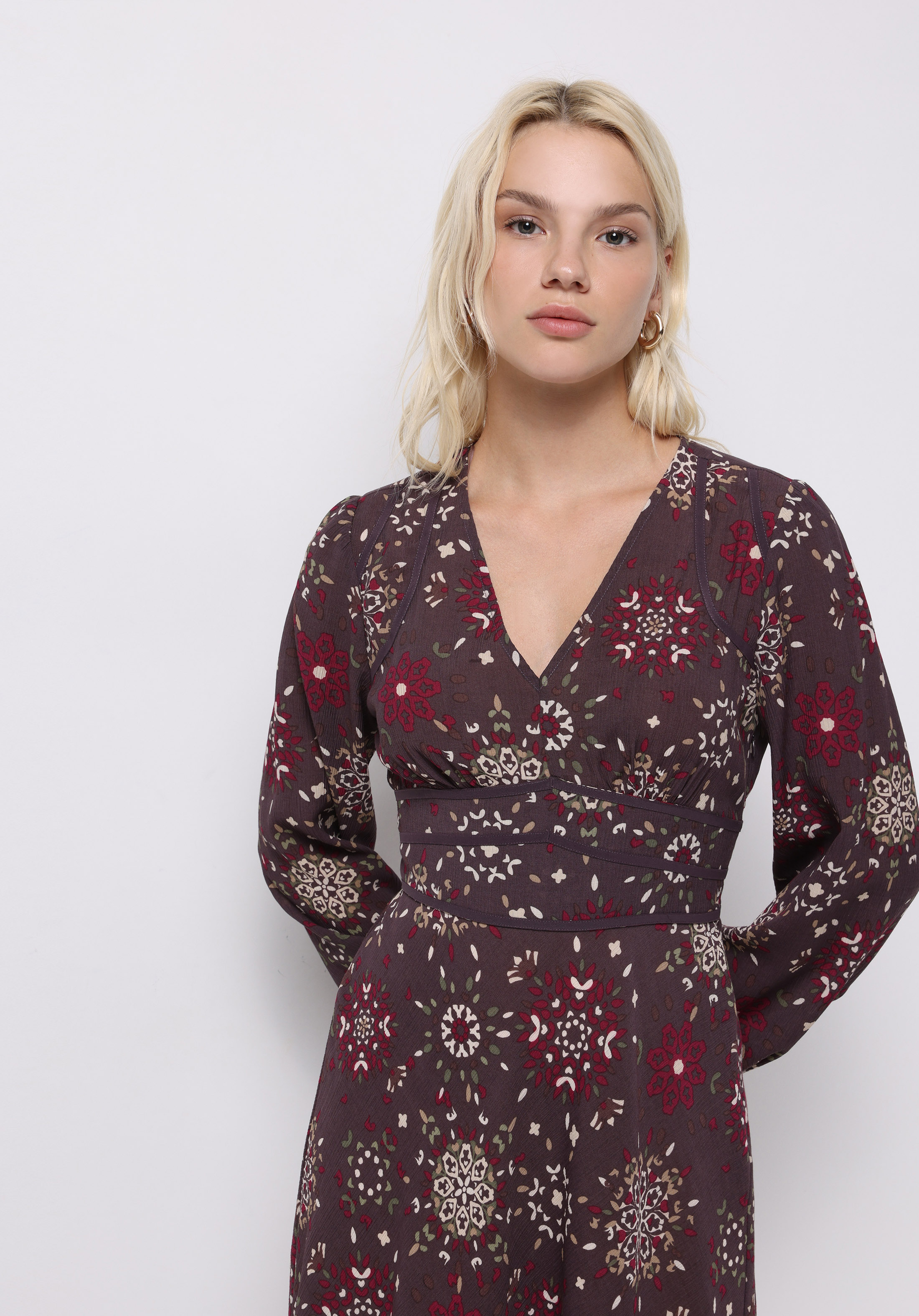 Afișați detalii pentru Rochie De Dama Multicolor Regular Fit  Cl1075592