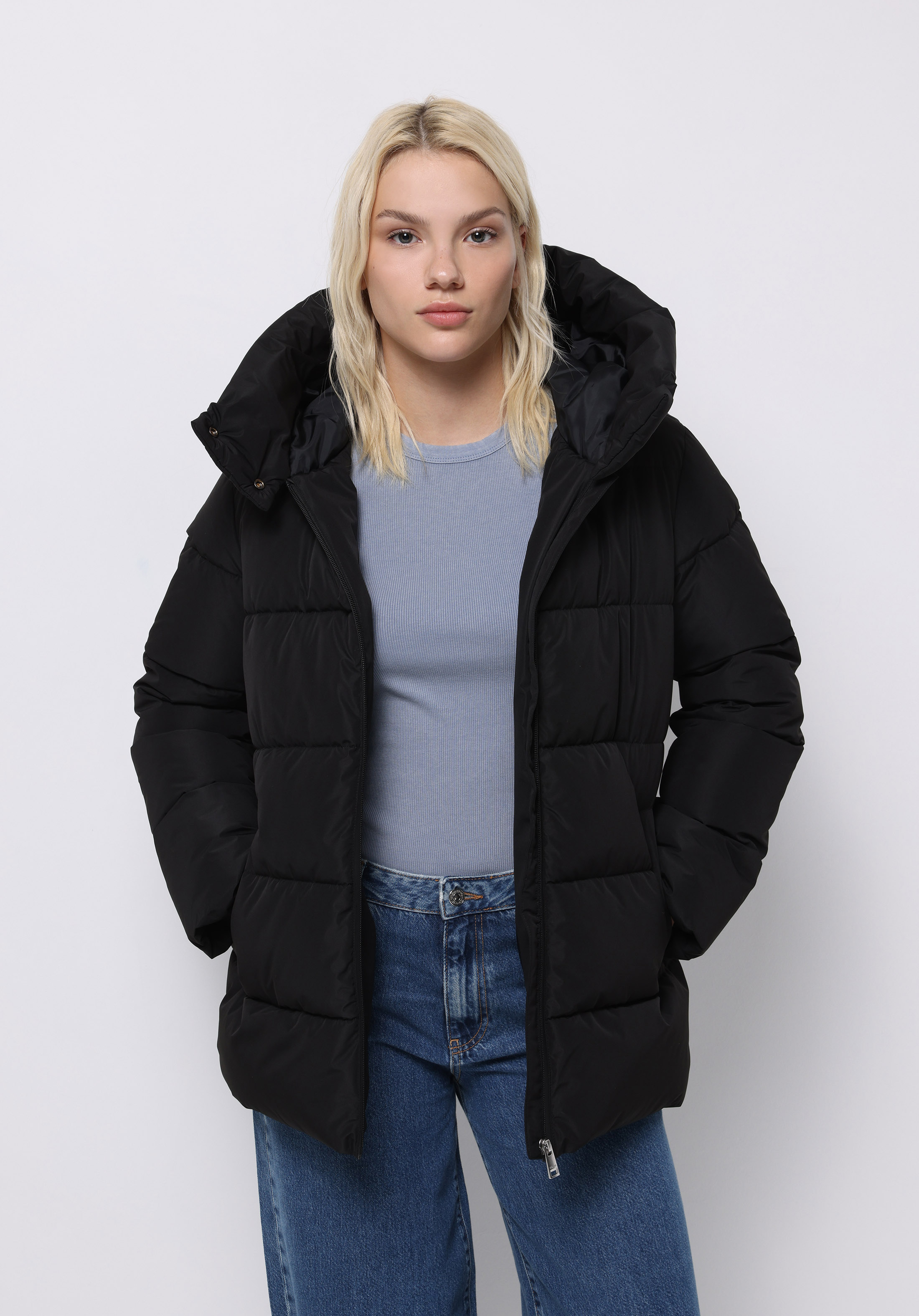 Afișați detalii pentru Jacheta De Dama Negru Regular Fit  Cl1075971