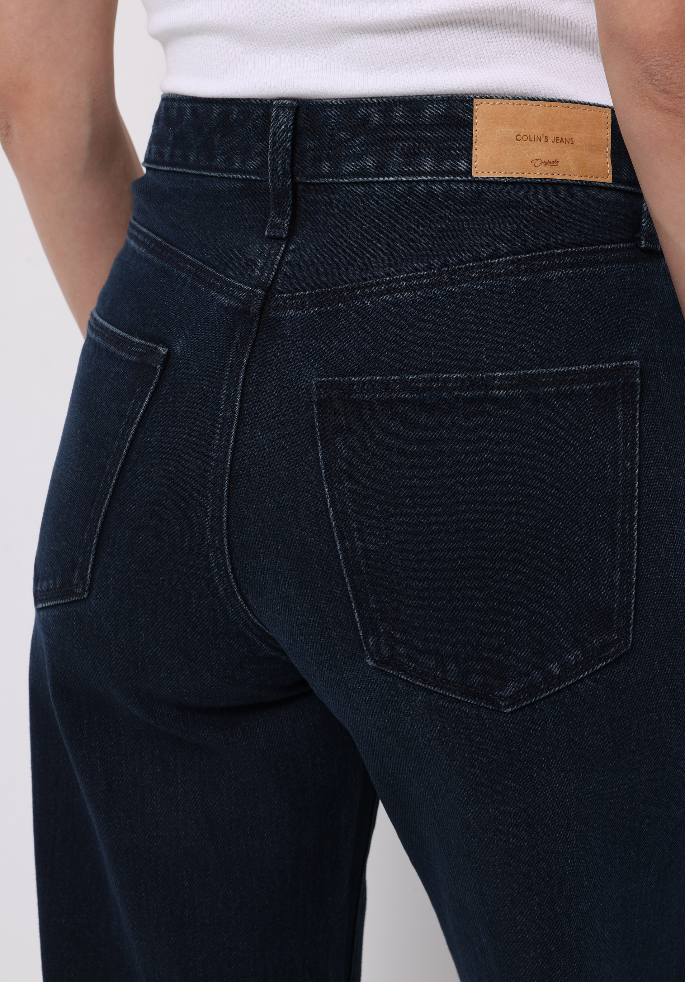 Afișați detalii pentru Pantaloni De Dama Albastru Inchis Regular Fit 970 Berry Cl1076564