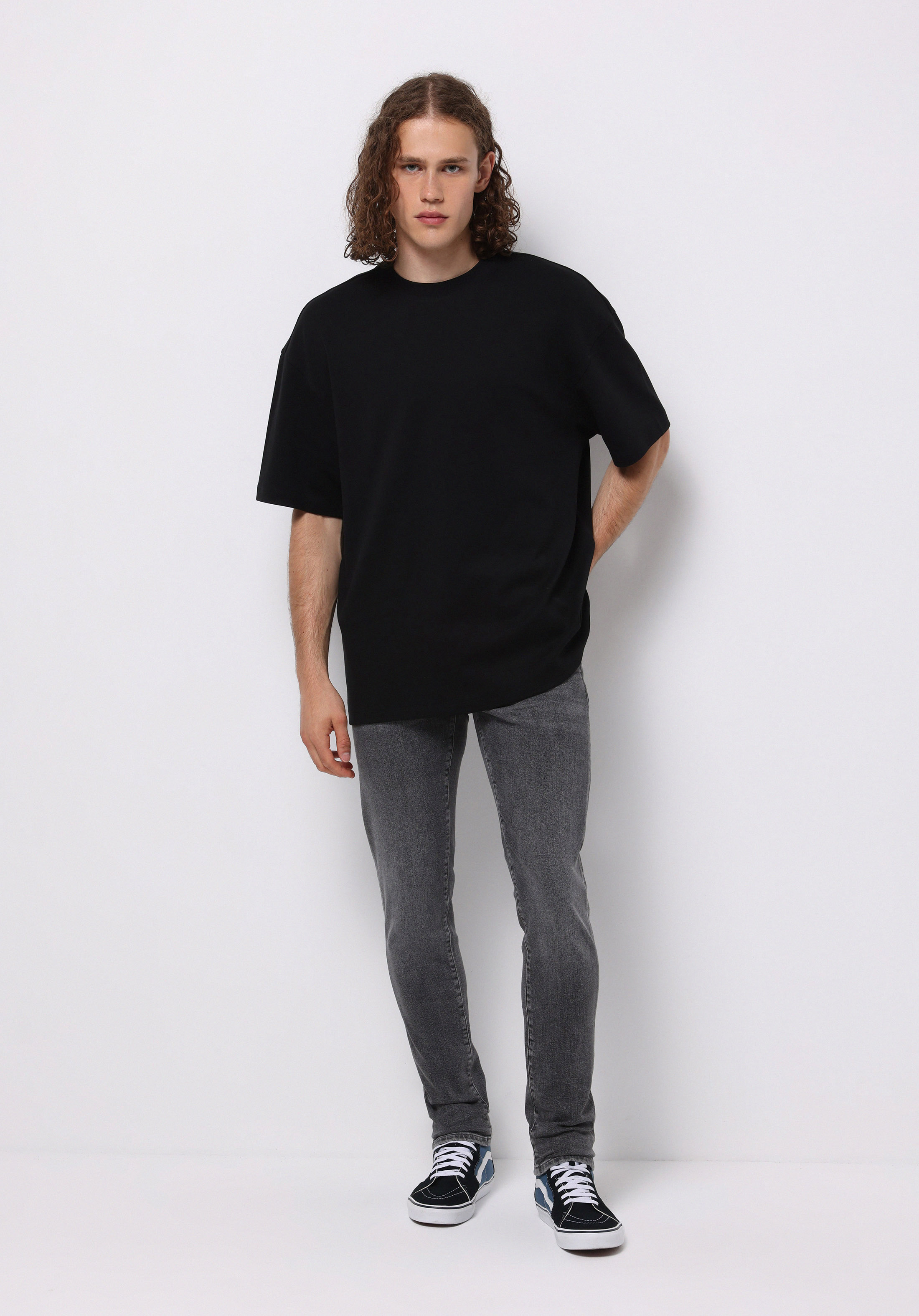 Afișați detalii pentru Pantaloni De Barbati Antracit Slim Fit 041 Danny Cl1076527
